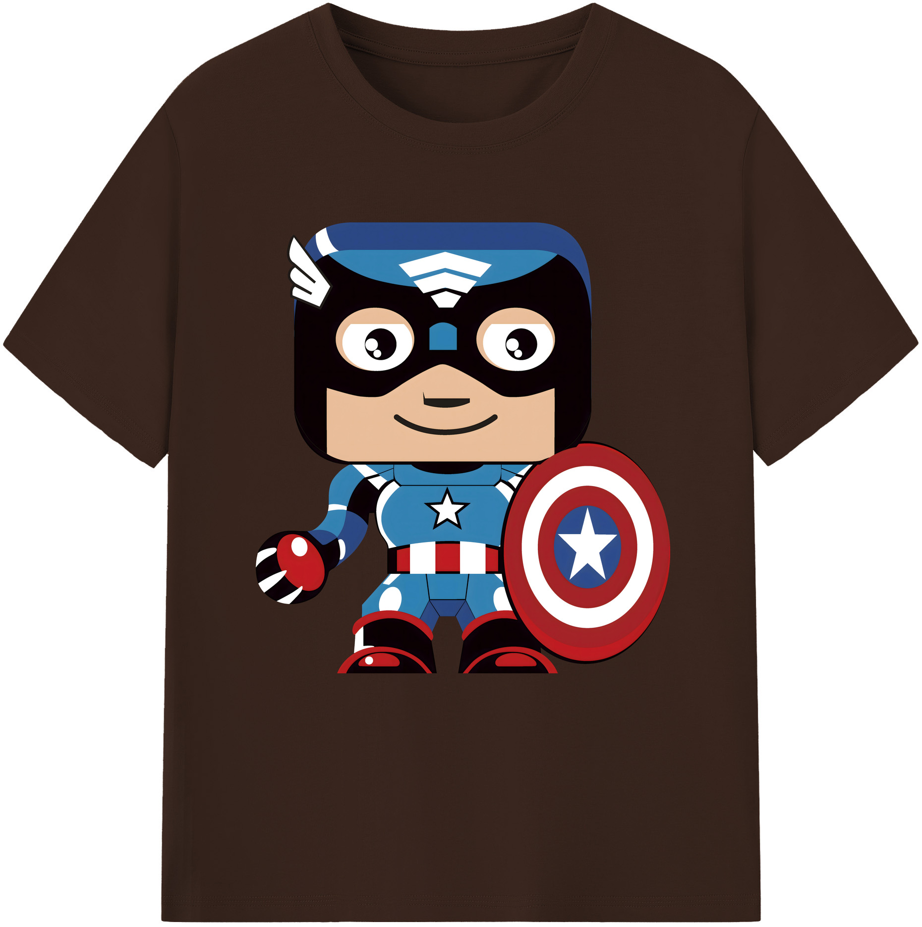 （画像用） アベンジャーズ The Avengers 綿100％半袖Tシャツ（フロントプリント）