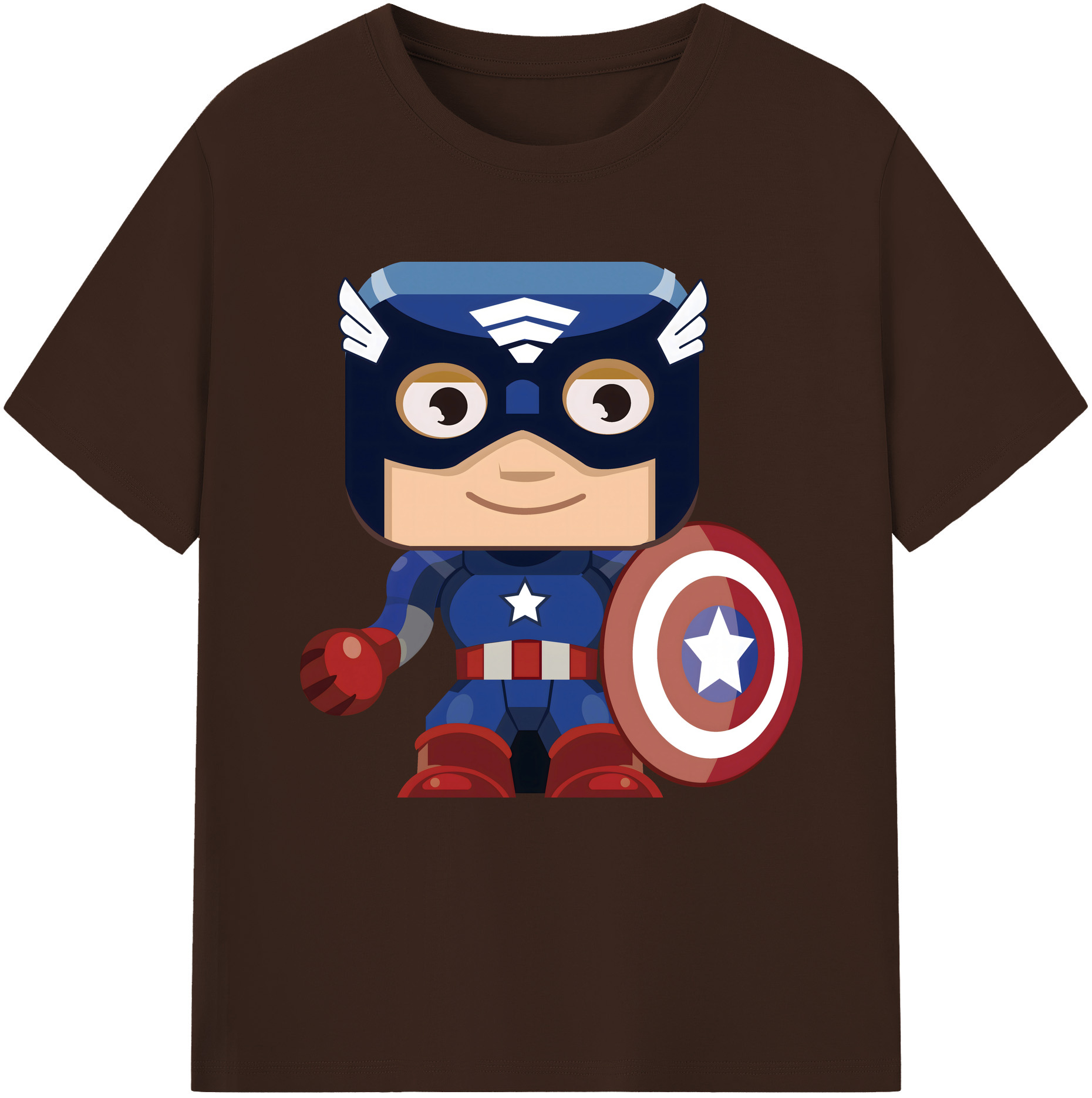 （画像用） アベンジャーズ The Avengers 綿100％半袖Tシャツ（フロントプリント）