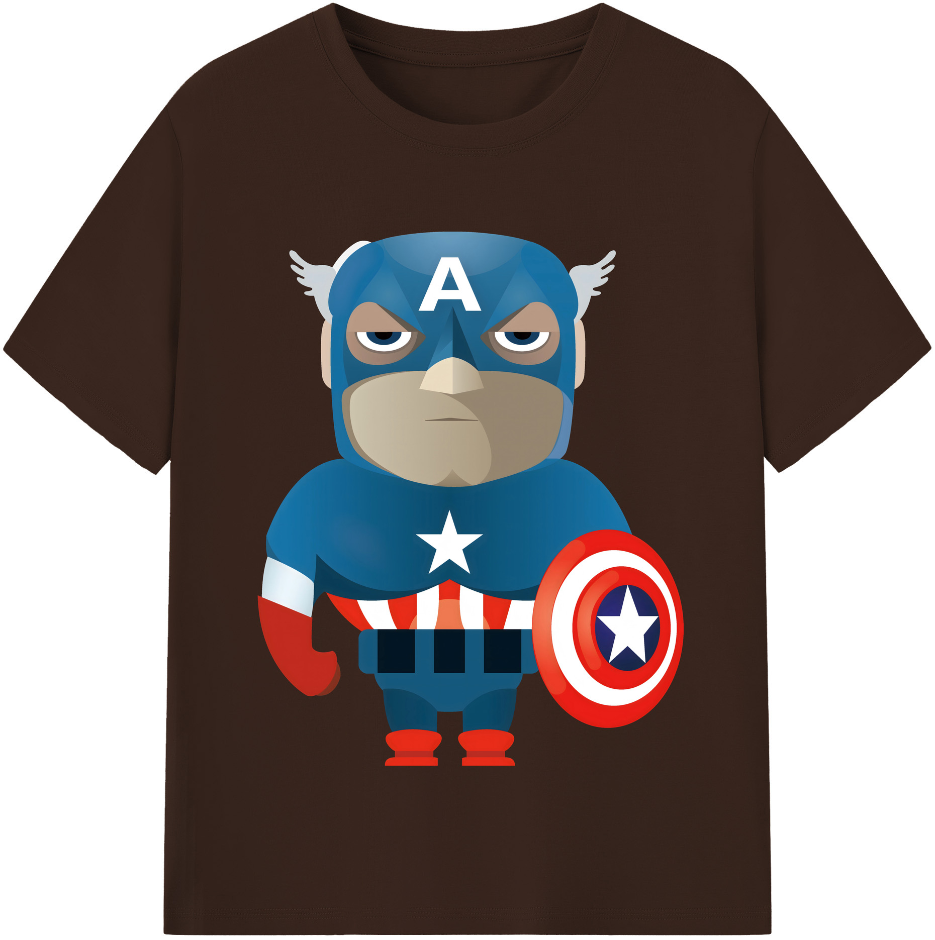 （画像用） アベンジャーズ The Avengers 綿100％半袖Tシャツ（フロントプリント）