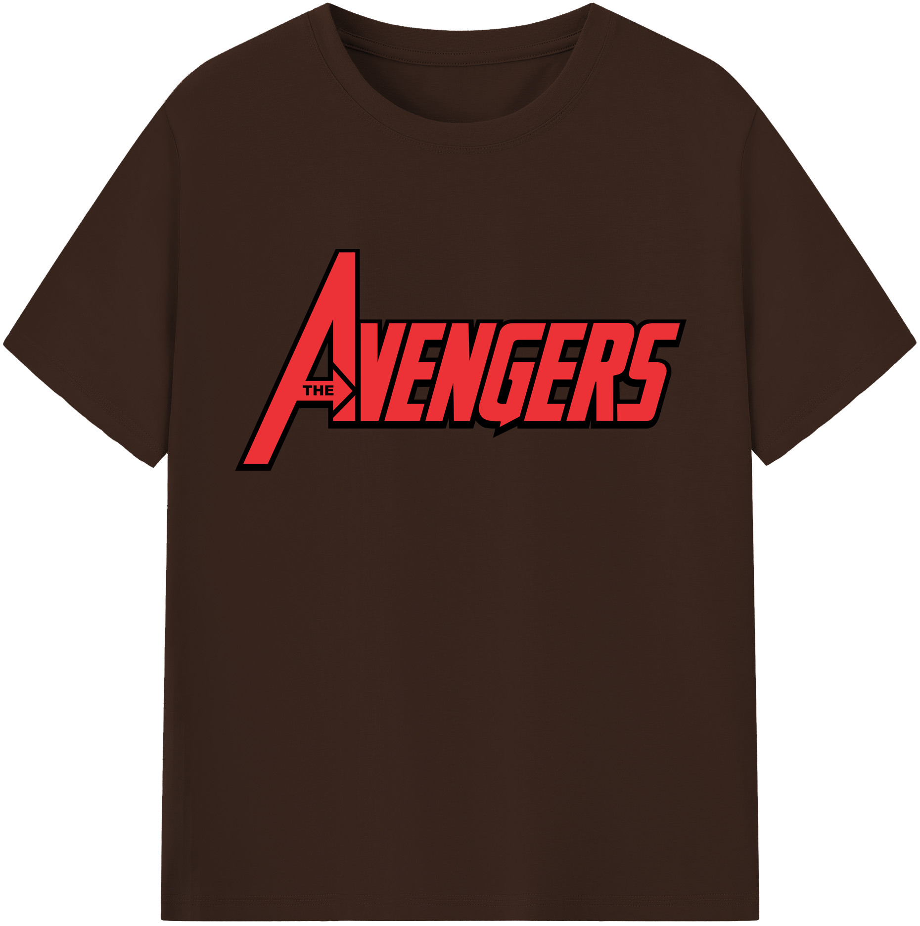 （画像用） アベンジャーズ The Avengers 綿100％半袖Tシャツ（フロントプリント）
