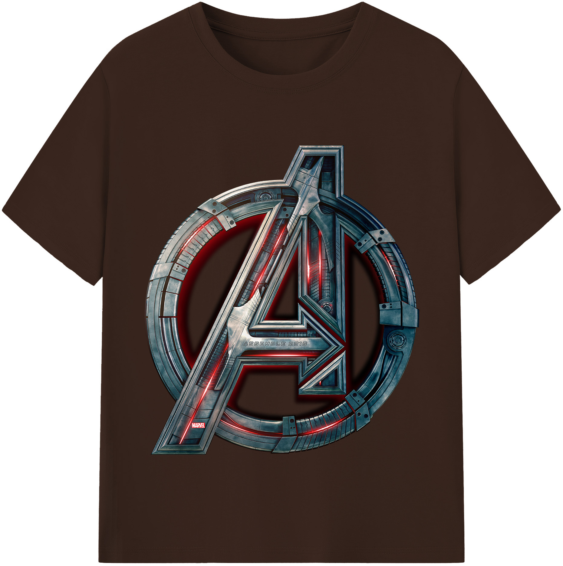（画像用） アベンジャーズ The Avengers 綿100％半袖Tシャツ（フロントプリント）