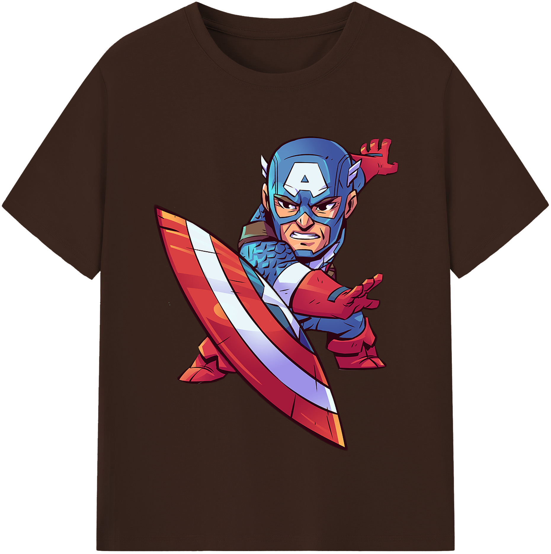 （画像用） アベンジャーズ The Avengers 綿100％半袖Tシャツ（フロントプリント）