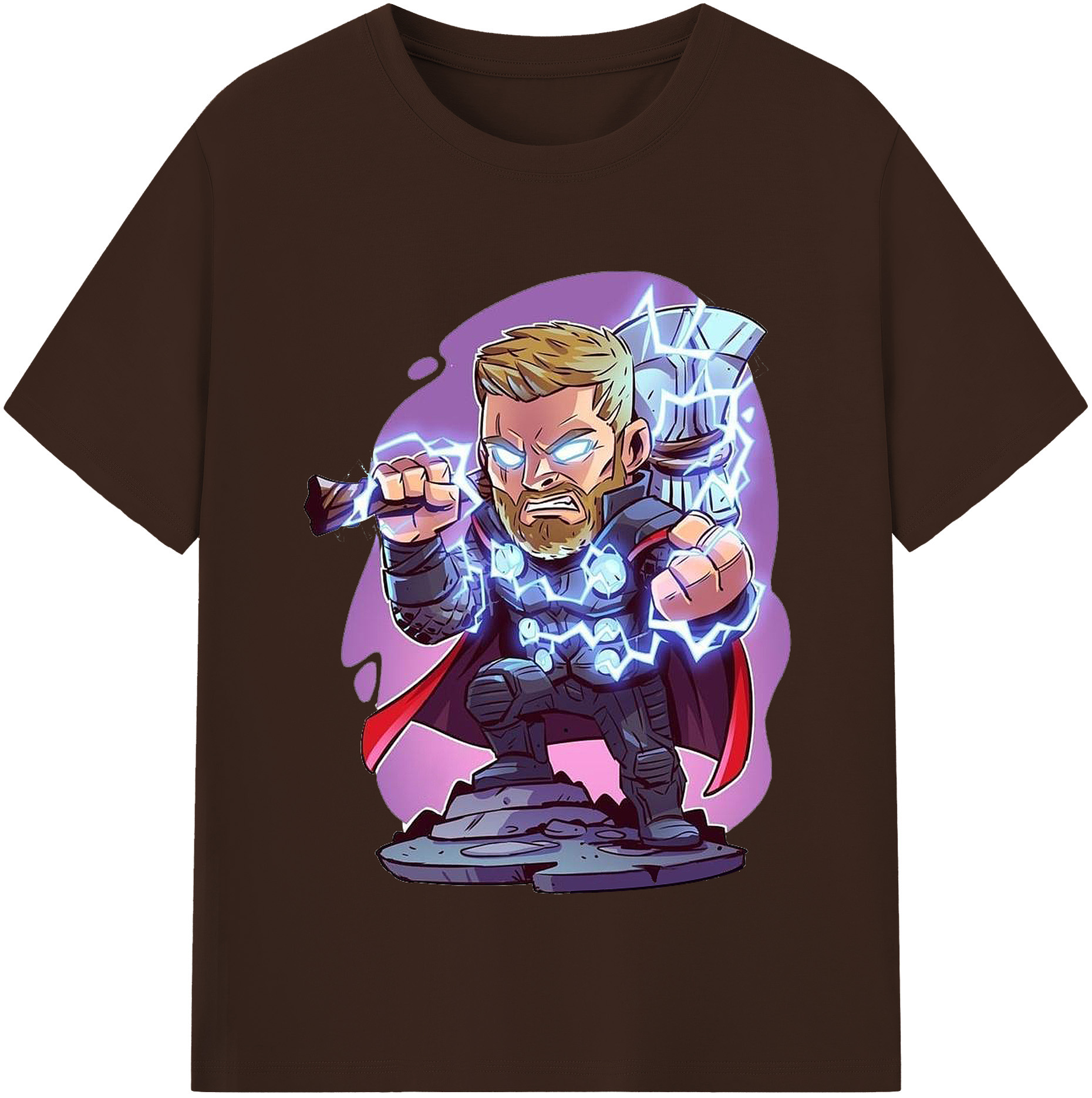 （画像用） アベンジャーズ The Avengers 綿100％半袖Tシャツ（フロントプリント）