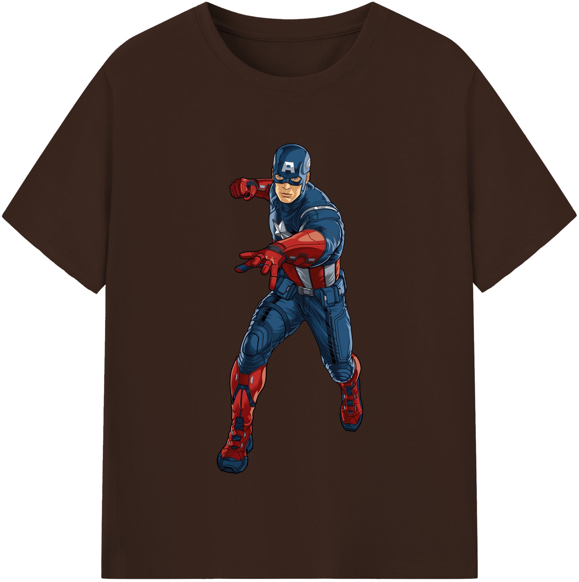 （画像用） アベンジャーズ The Avengers 綿100％半袖Tシャツ（フロントプリント）