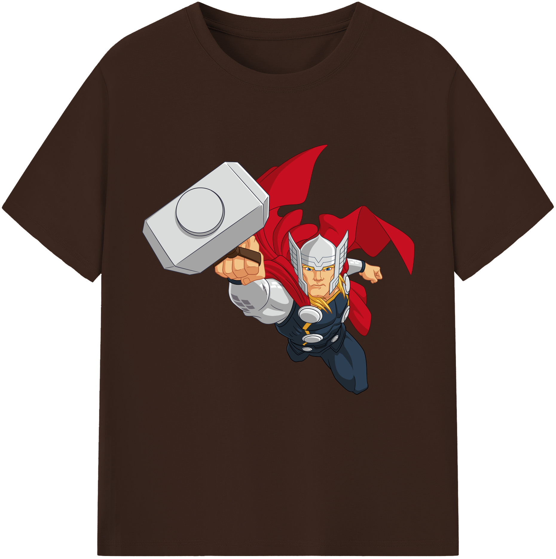 （画像用） アベンジャーズ The Avengers 綿100％半袖Tシャツ（フロントプリント）
