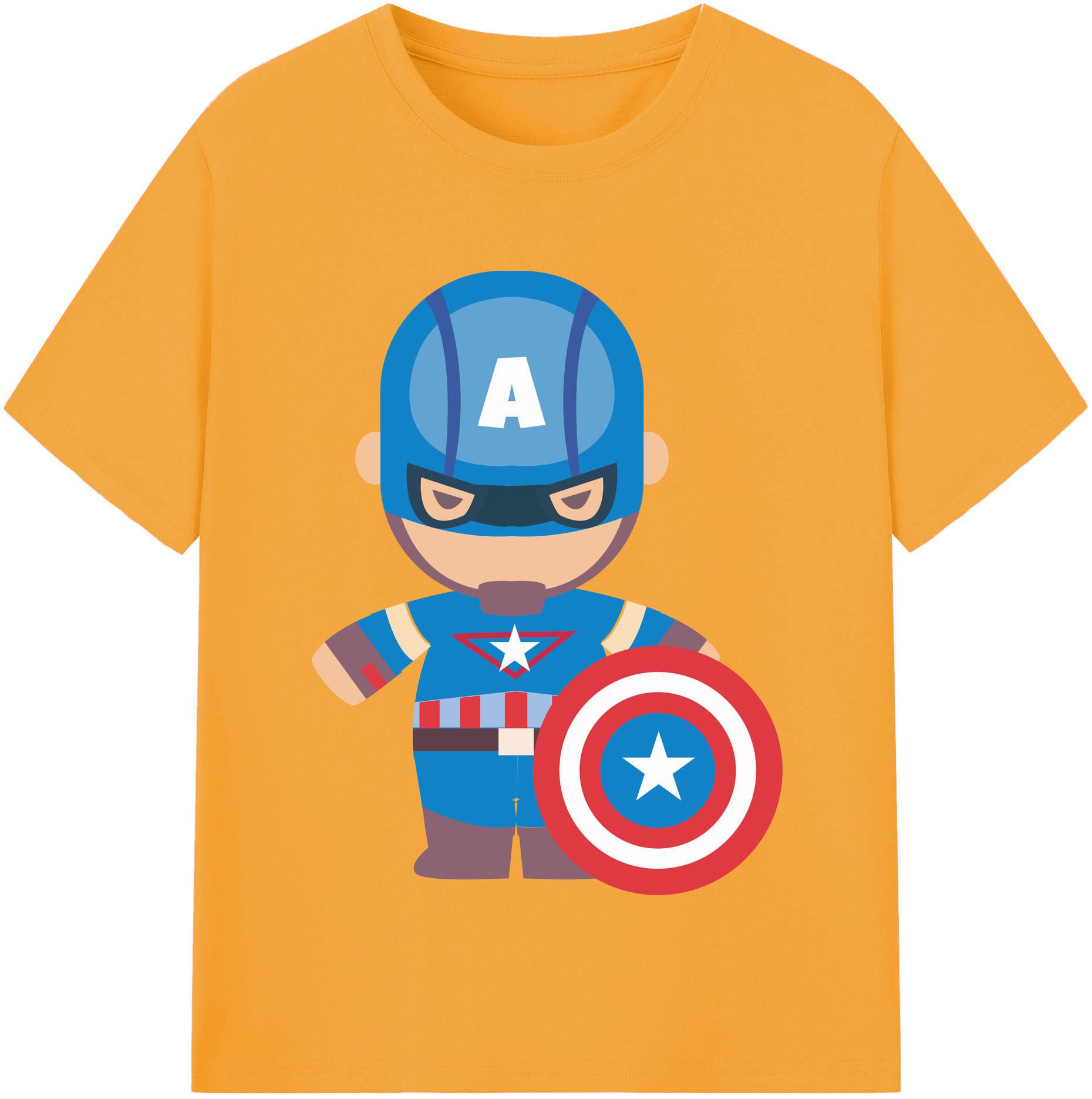 （画像用） アベンジャーズ The Avengers 綿100％半袖Tシャツ（フロントプリント）