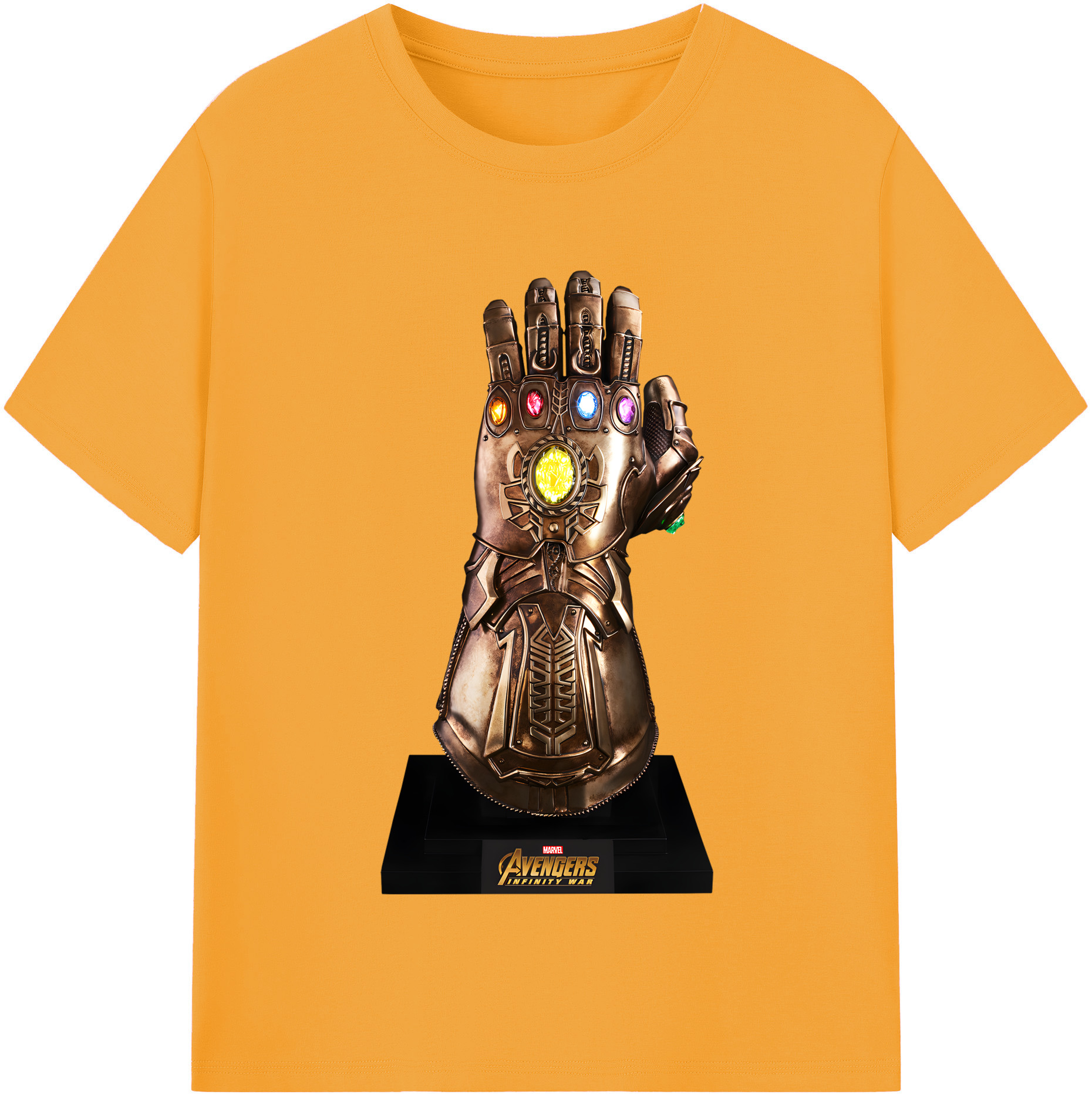 （画像用） アベンジャーズ The Avengers 綿100％半袖Tシャツ（フロントプリント）