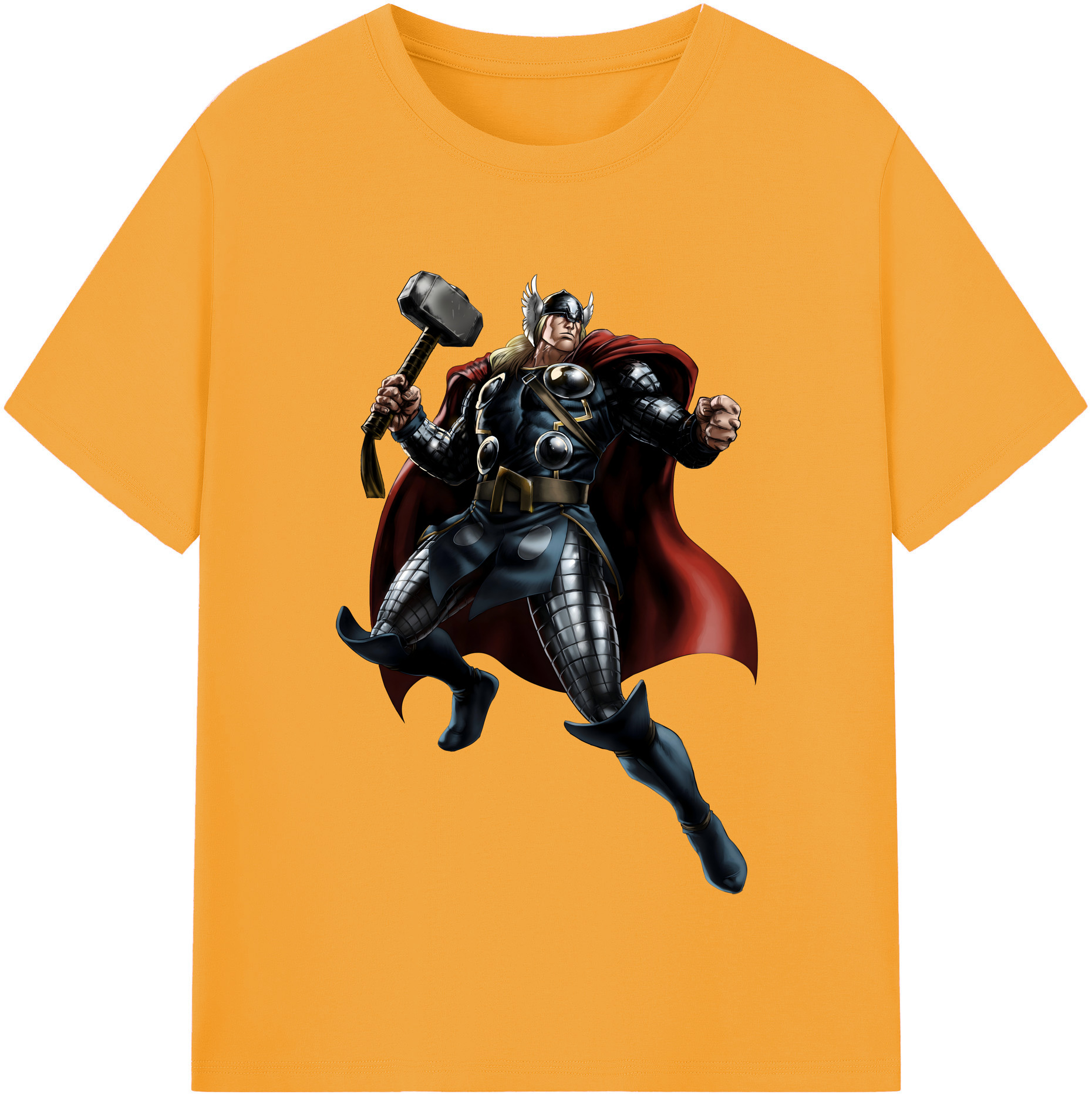 （画像用） アベンジャーズ The Avengers 綿100％半袖Tシャツ（フロントプリント）