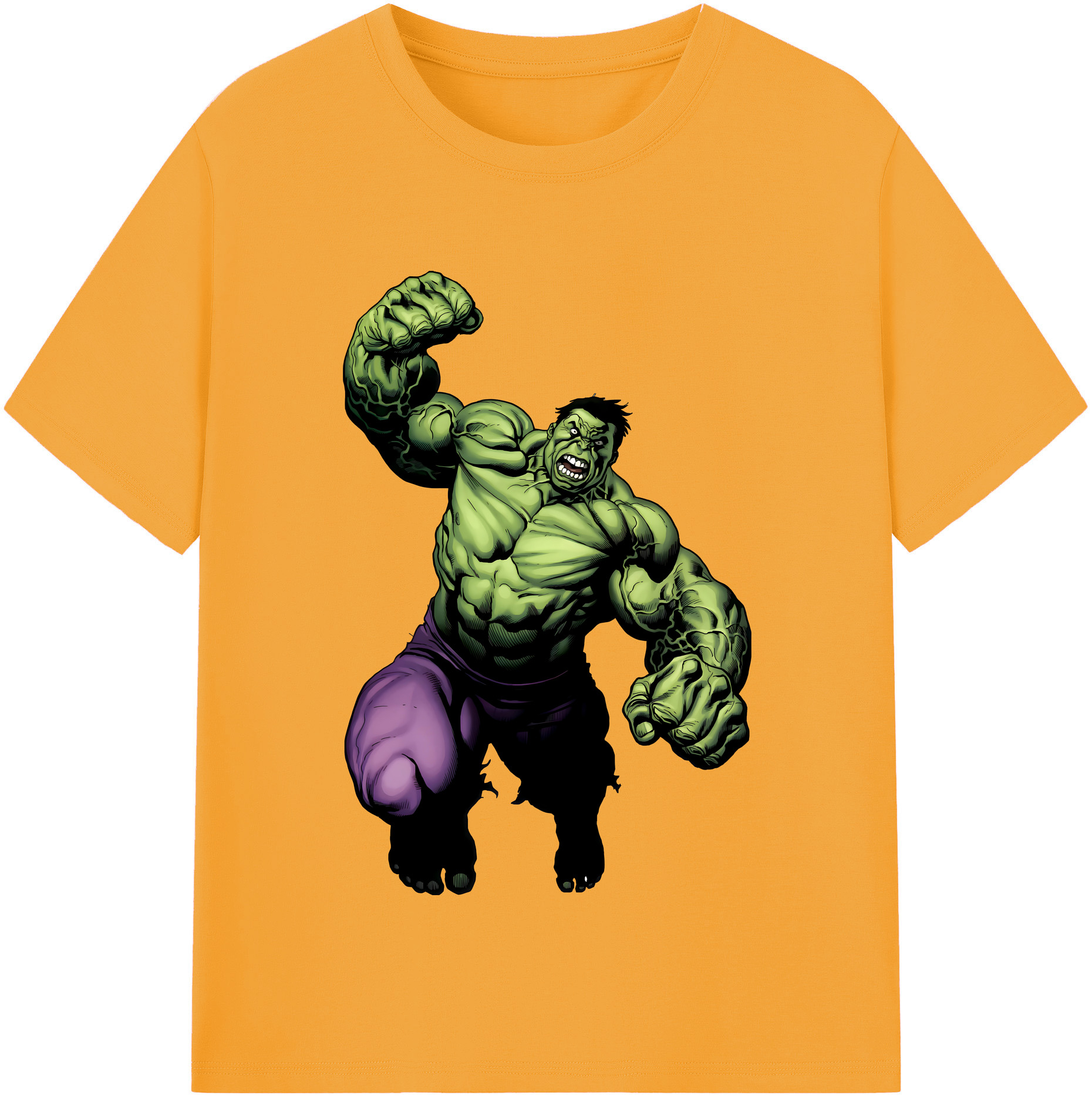 （画像用） アベンジャーズ The Avengers 綿100％半袖Tシャツ（フロントプリント）