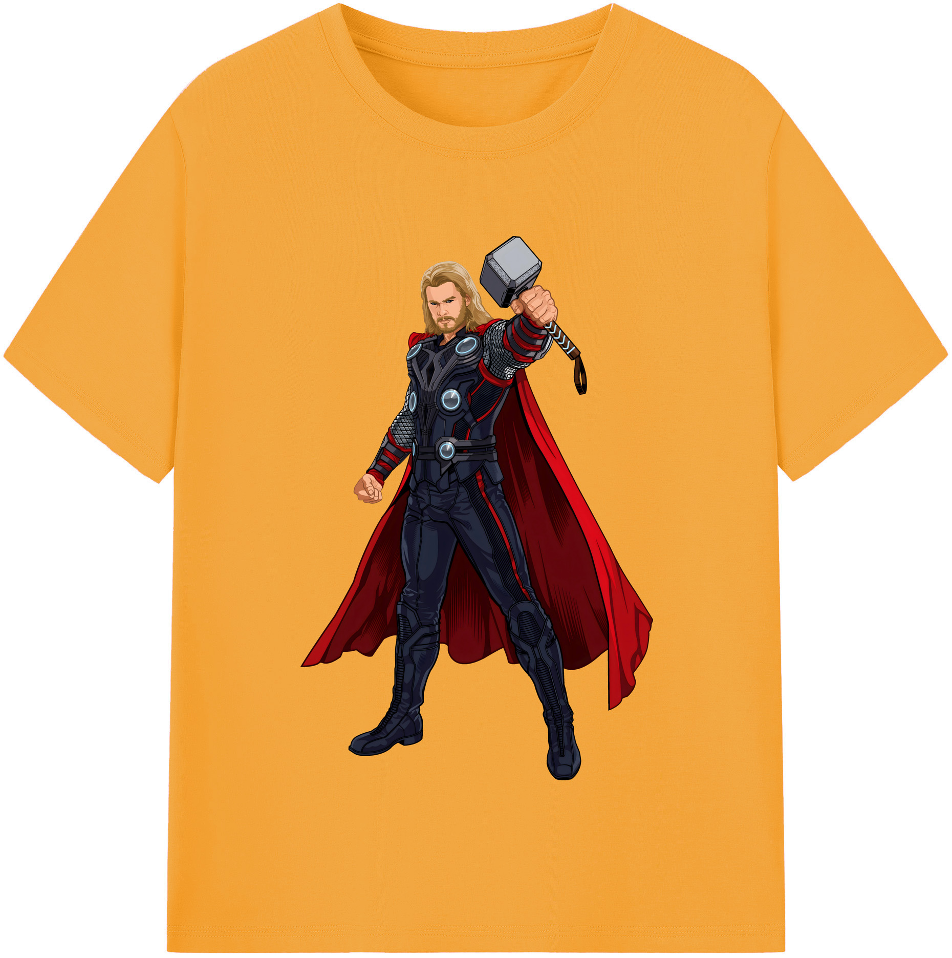 （画像用） アベンジャーズ The Avengers 綿100％半袖Tシャツ（フロントプリント）