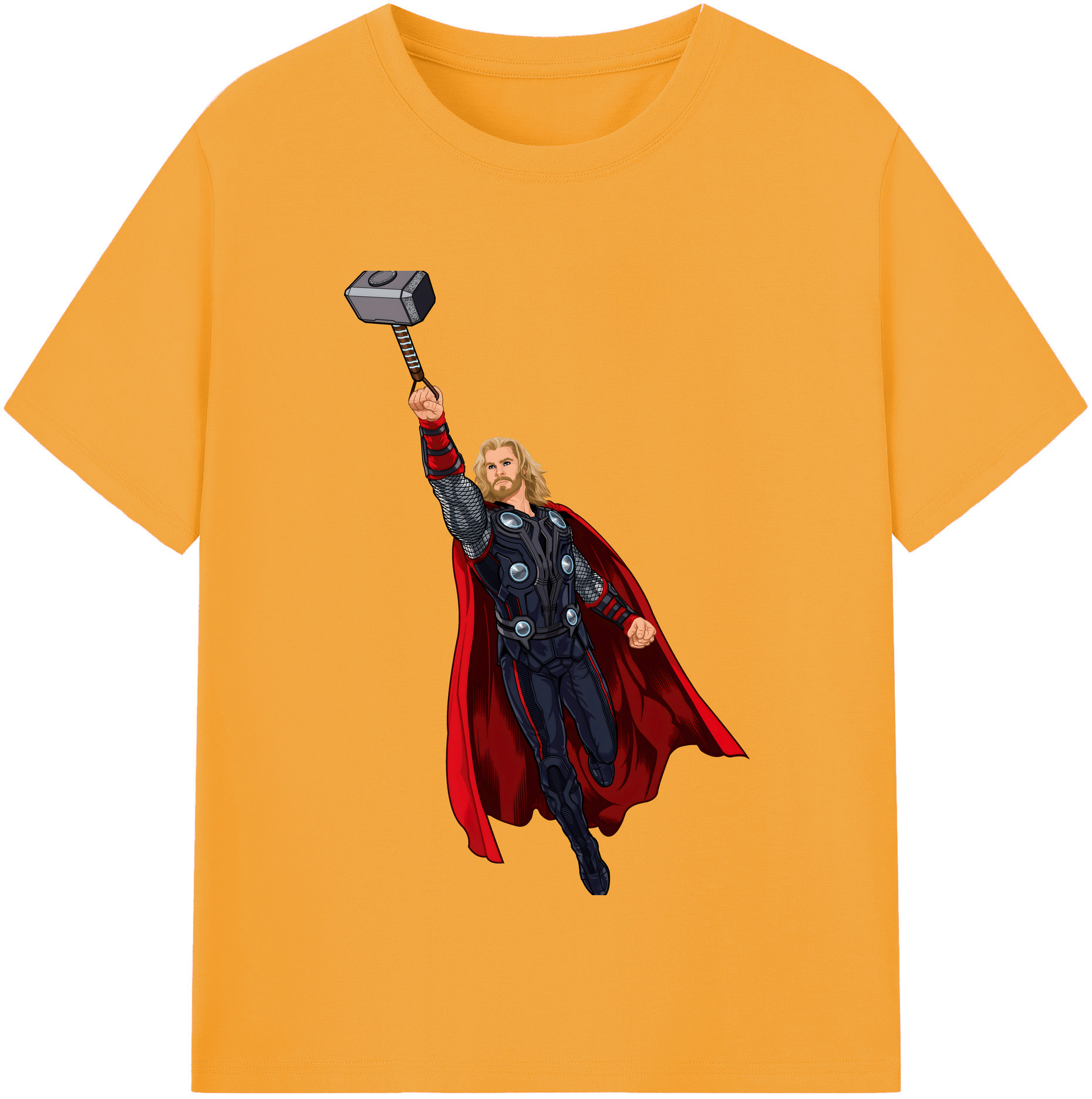 （画像用） アベンジャーズ The Avengers 綿100％半袖Tシャツ（フロントプリント）