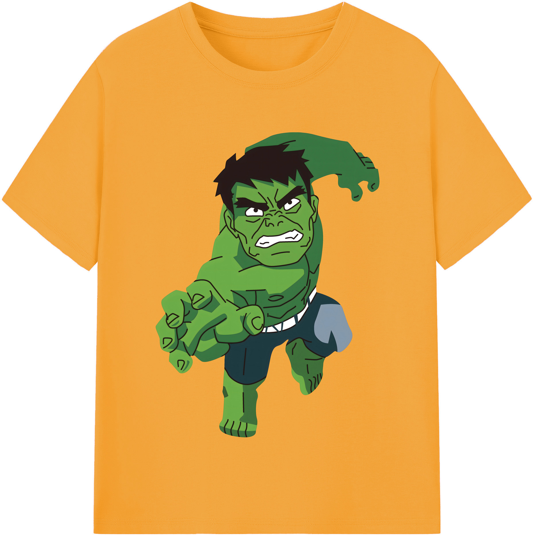 （画像用） アベンジャーズ The Avengers 綿100％半袖Tシャツ（フロントプリント）
