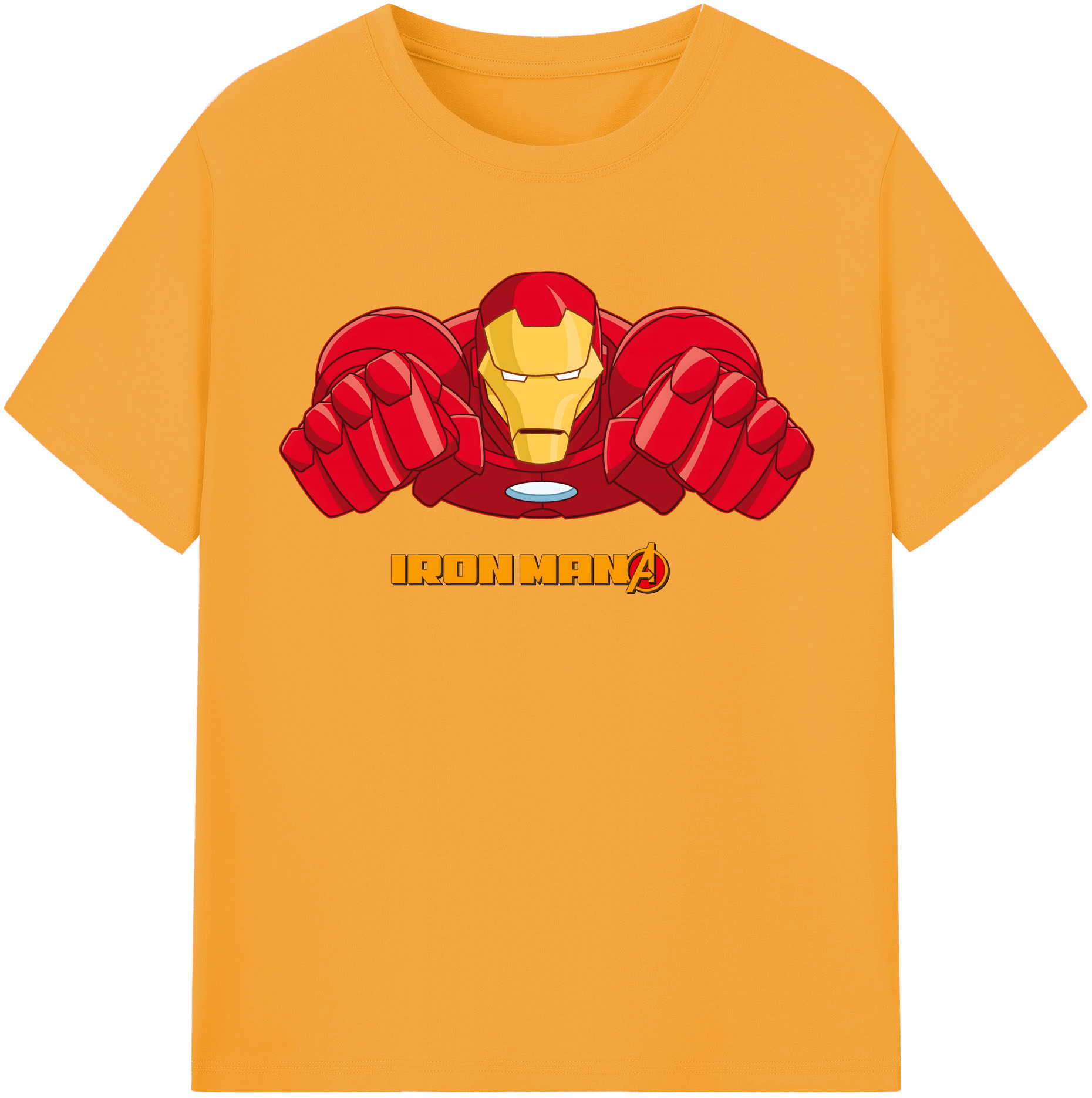 （画像用） アベンジャーズ The Avengers 綿100％半袖Tシャツ（フロントプリント）