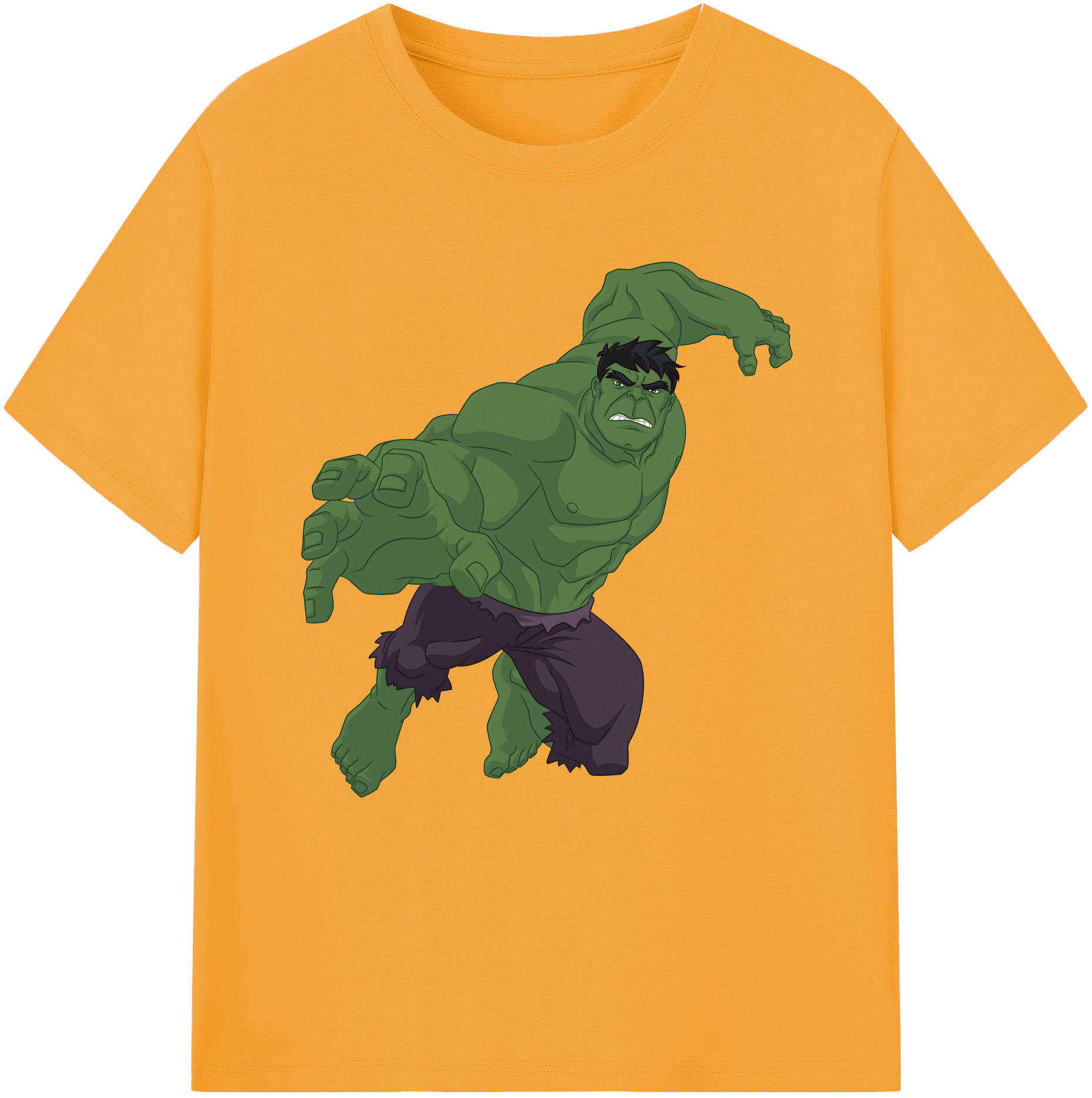 （画像用） アベンジャーズ The Avengers 綿100％半袖Tシャツ（フロントプリント）