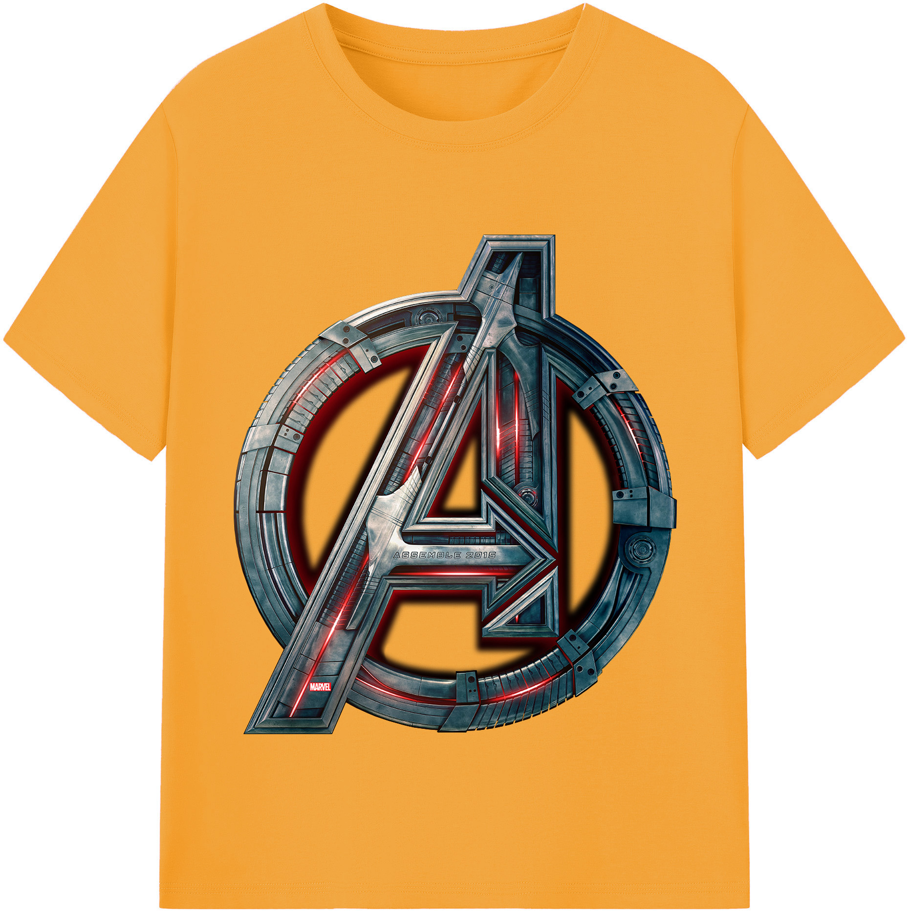 （画像用） アベンジャーズ The Avengers 綿100％半袖Tシャツ（フロントプリント）