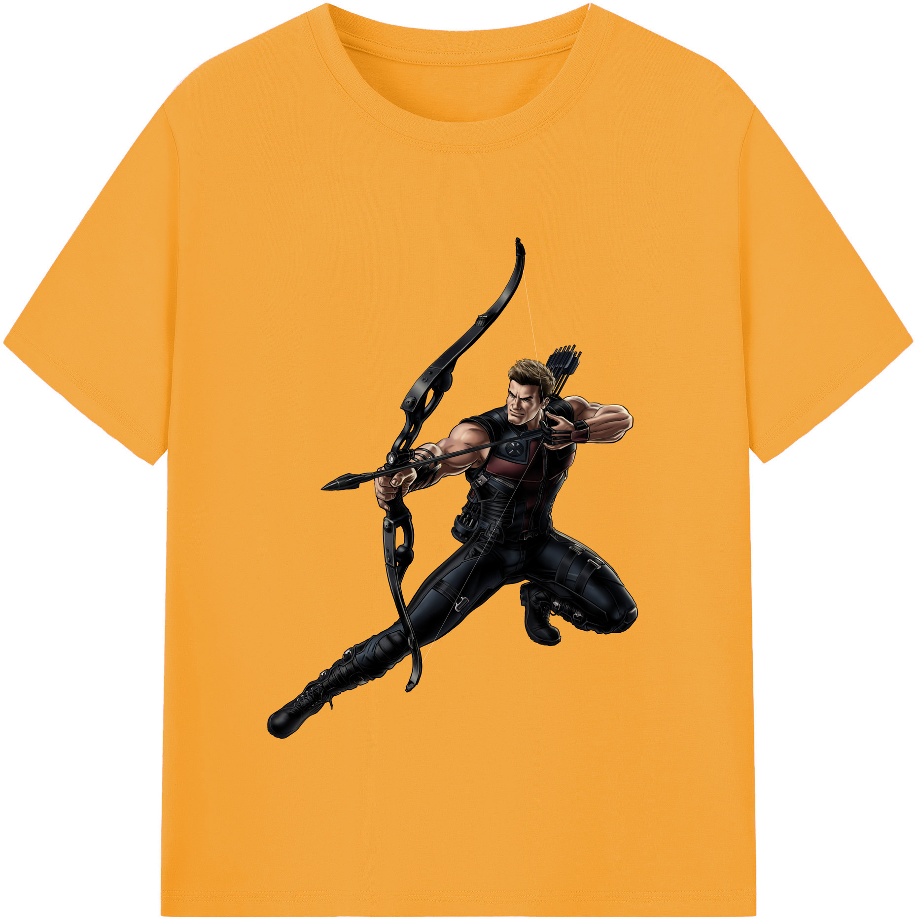 （画像用） アベンジャーズ The Avengers 綿100％半袖Tシャツ（フロントプリント）