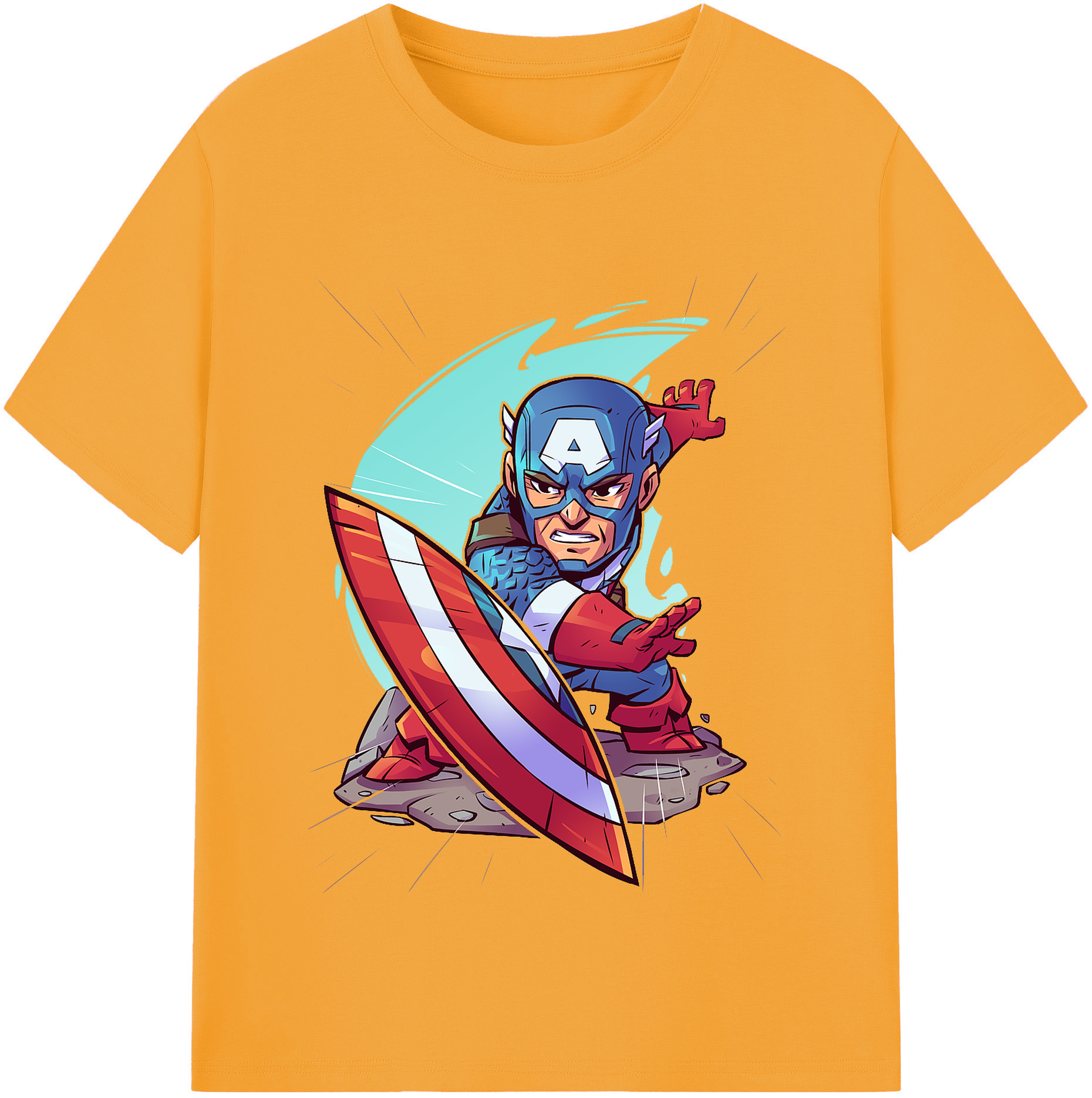 （画像用） アベンジャーズ The Avengers 綿100％半袖Tシャツ（フロントプリント）