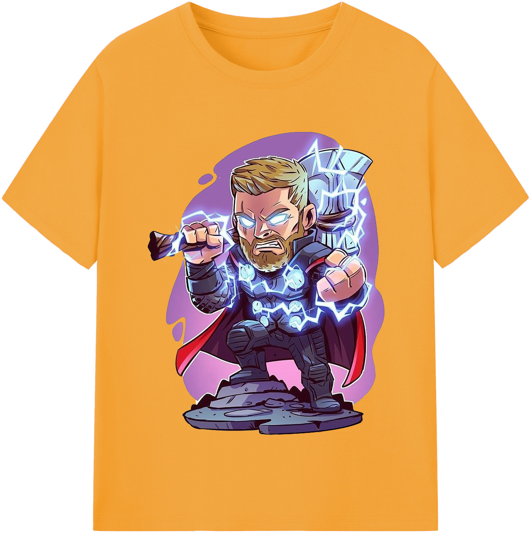 （画像用） アベンジャーズ The Avengers 綿100％半袖Tシャツ（フロントプリント）