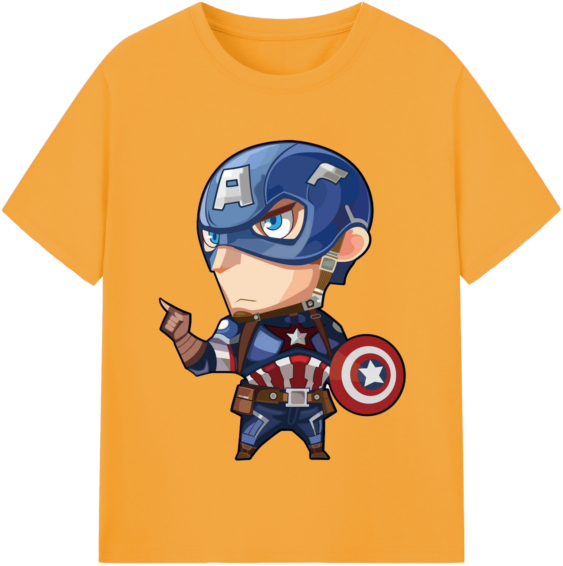 （画像用） アベンジャーズ The Avengers 綿100％半袖Tシャツ（フロントプリント）