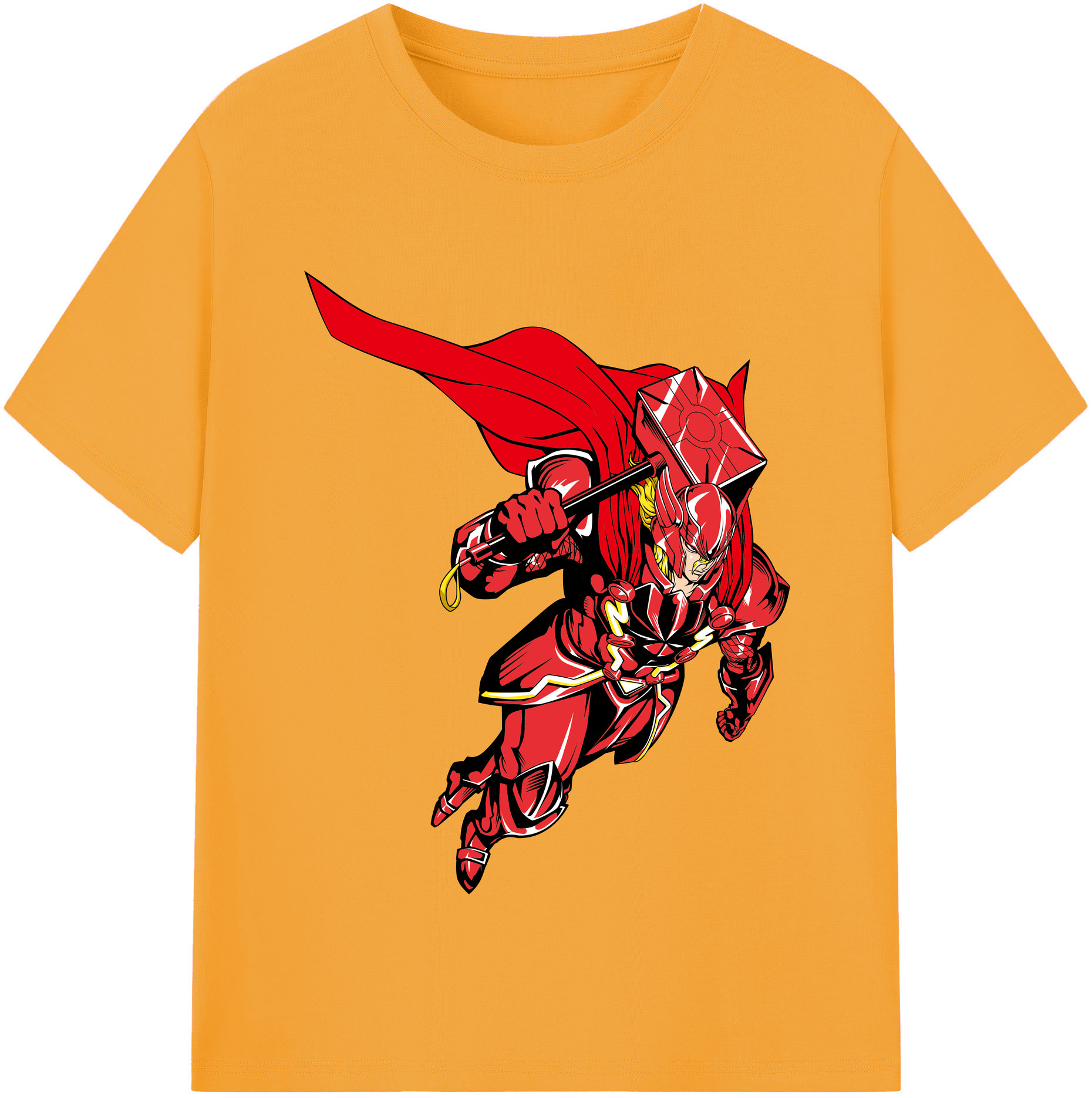 （画像用） アベンジャーズ The Avengers 綿100％半袖Tシャツ（フロントプリント）