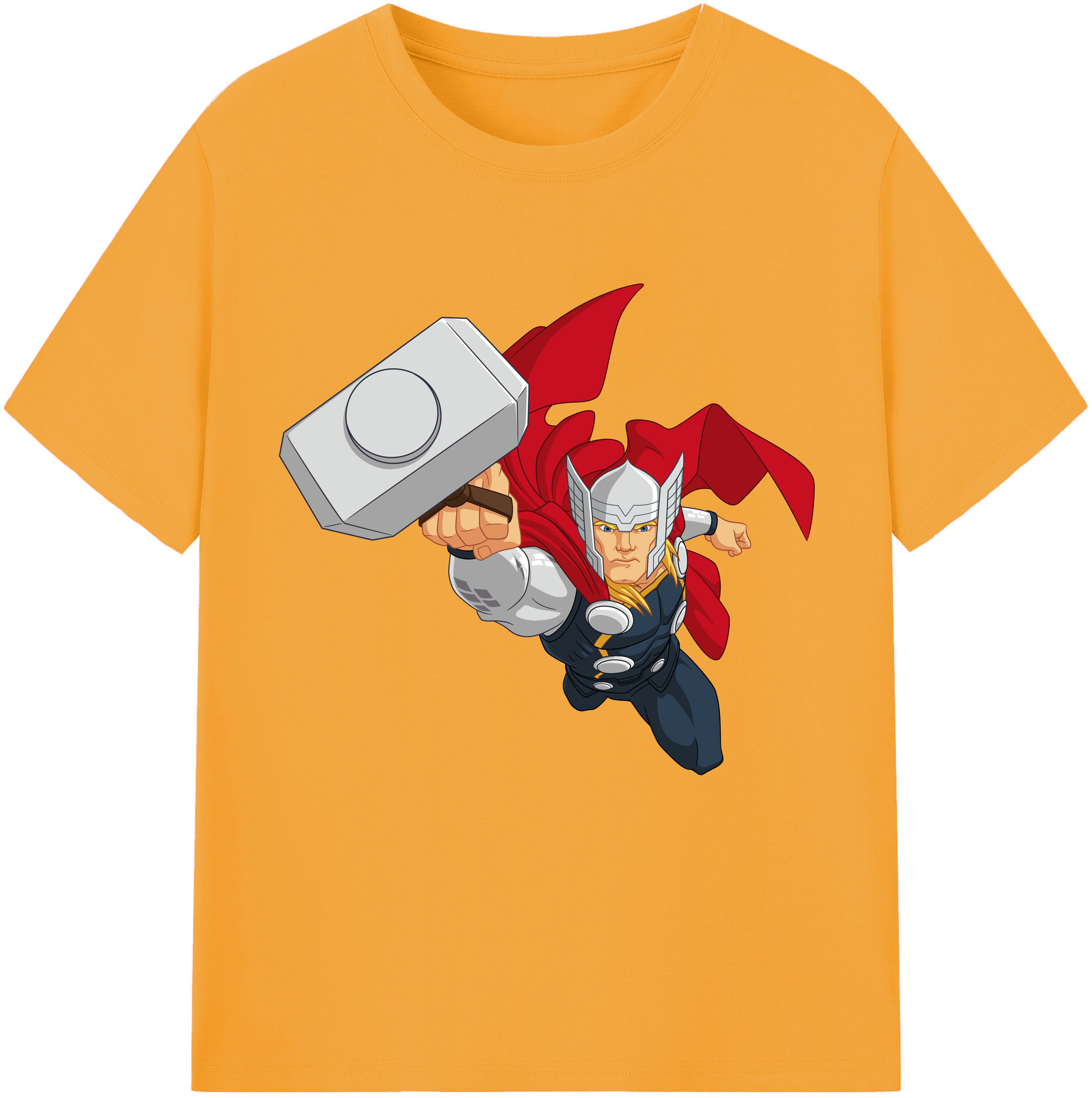 （画像用） アベンジャーズ The Avengers 綿100％半袖Tシャツ（フロントプリント）