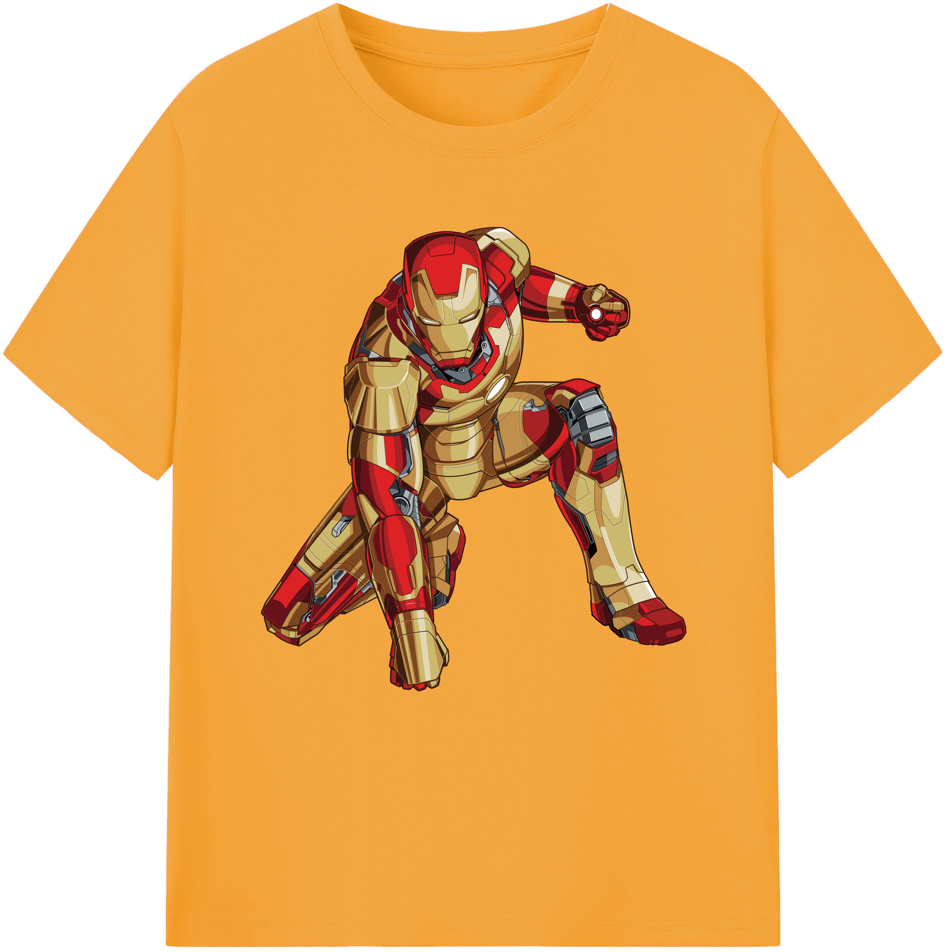 （画像用） アベンジャーズ The Avengers 綿100％半袖Tシャツ（フロントプリント）