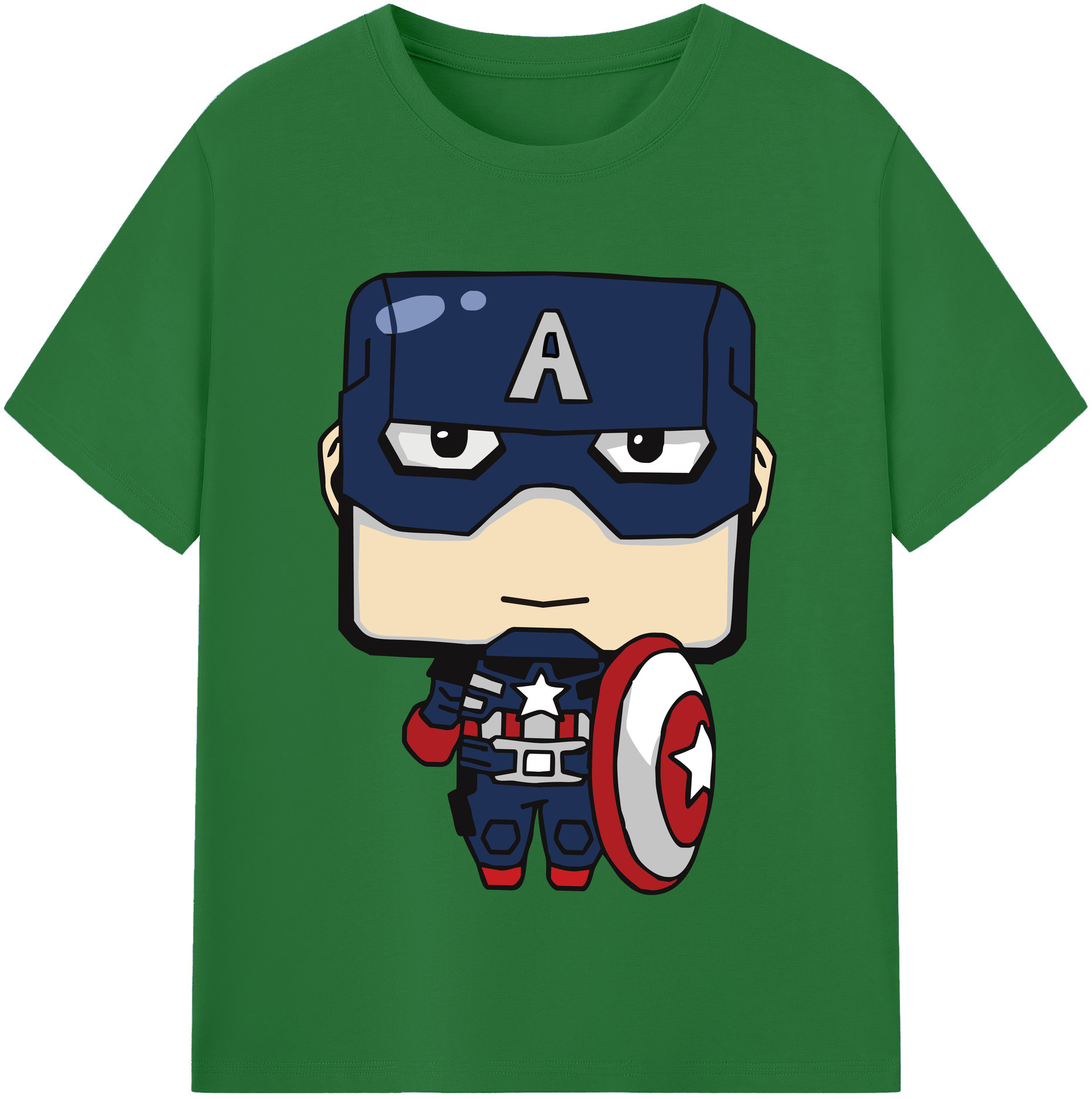（画像用） アベンジャーズ The Avengers 綿100％半袖Tシャツ（フロントプリント）