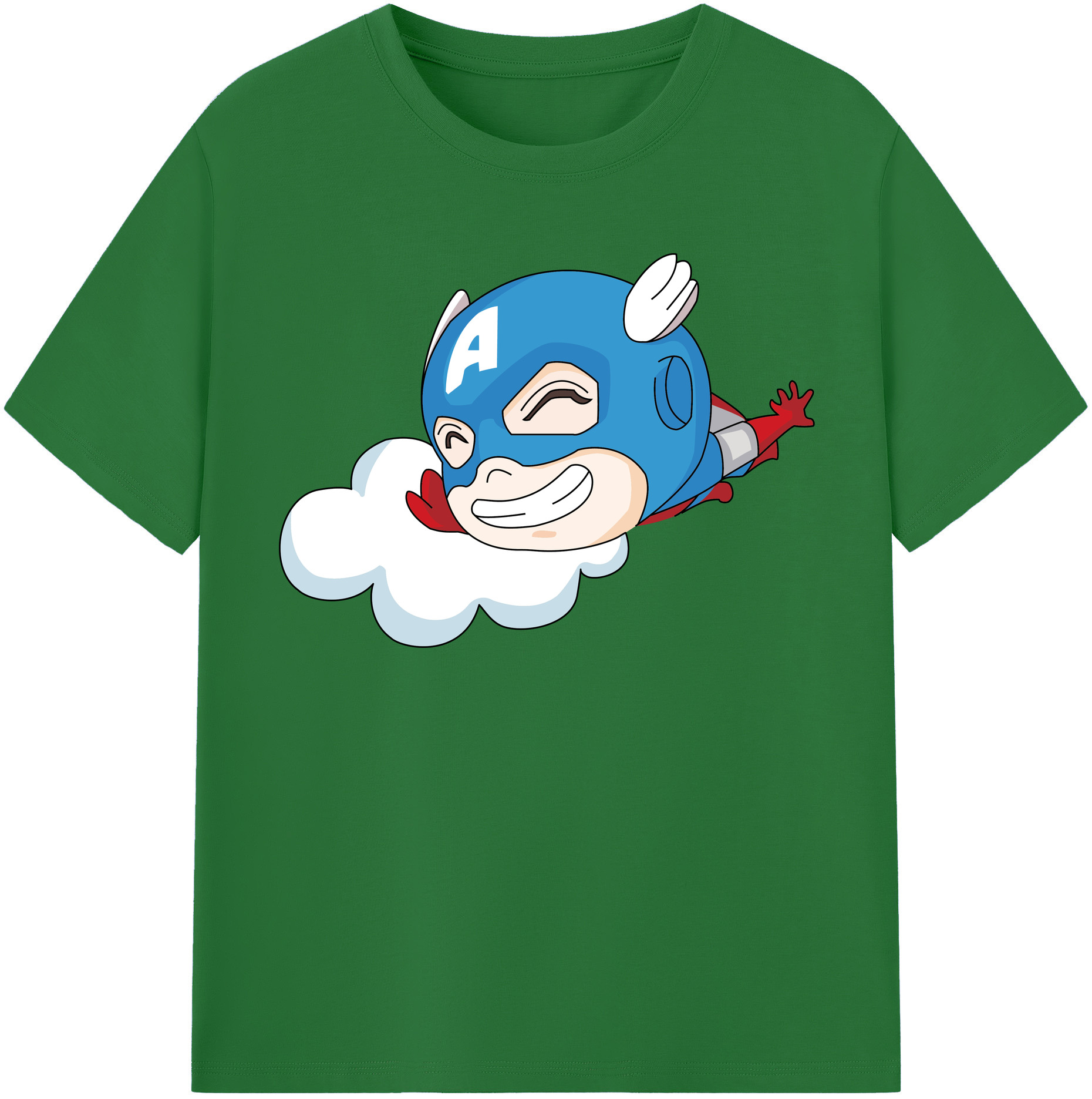 （画像用） アベンジャーズ The Avengers 綿100％半袖Tシャツ（フロントプリント）
