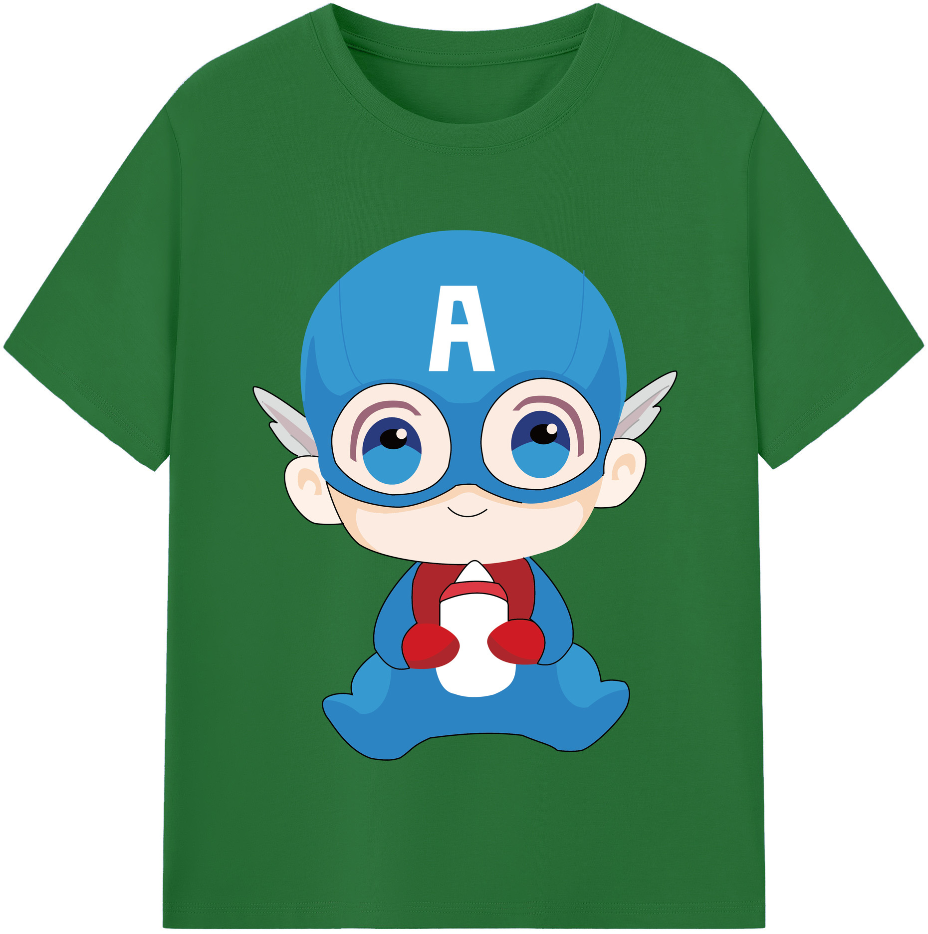 （画像用） アベンジャーズ The Avengers 綿100％半袖Tシャツ（フロントプリント）