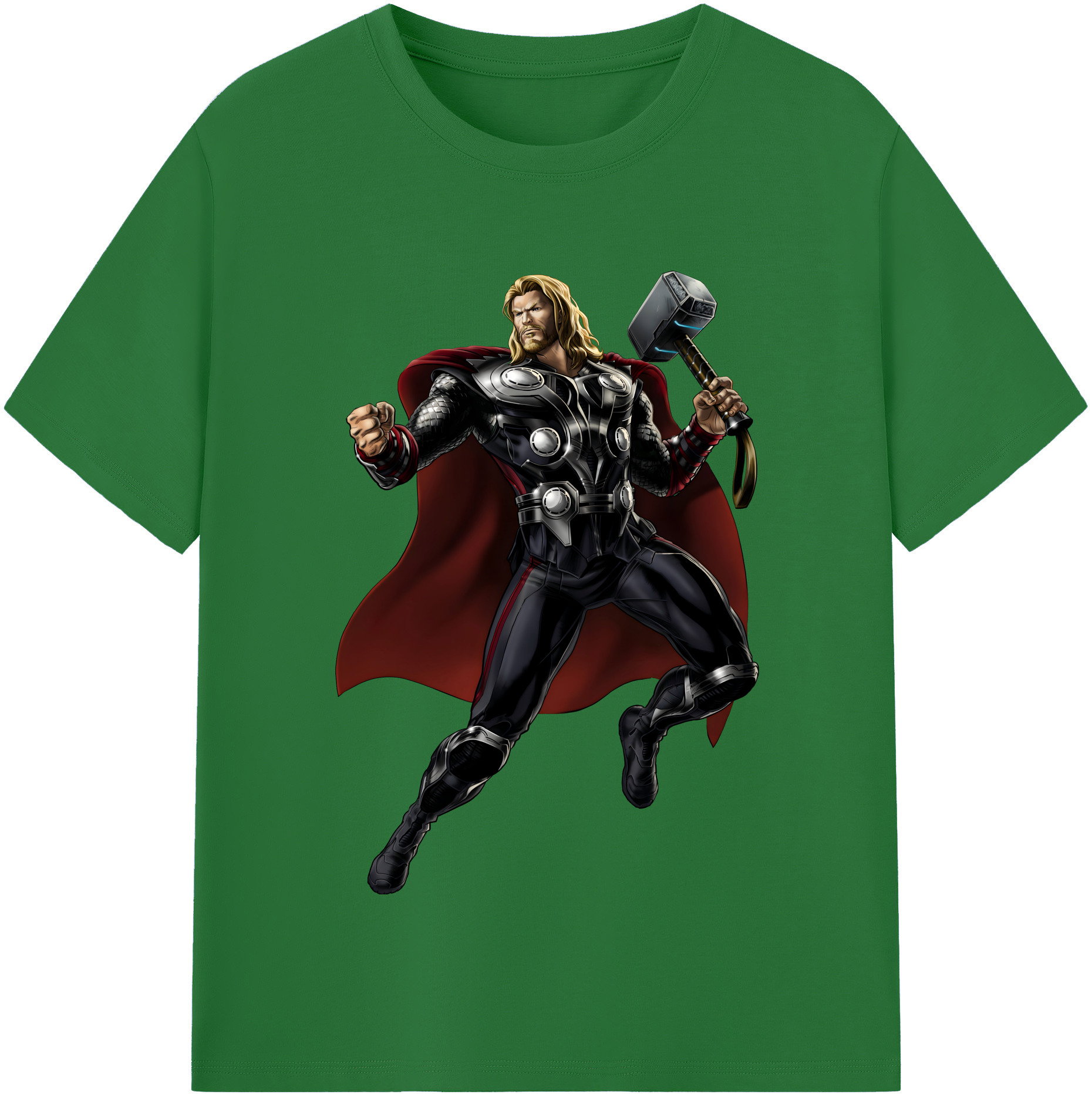 （画像用） アベンジャーズ The Avengers 綿100％半袖Tシャツ（フロントプリント）