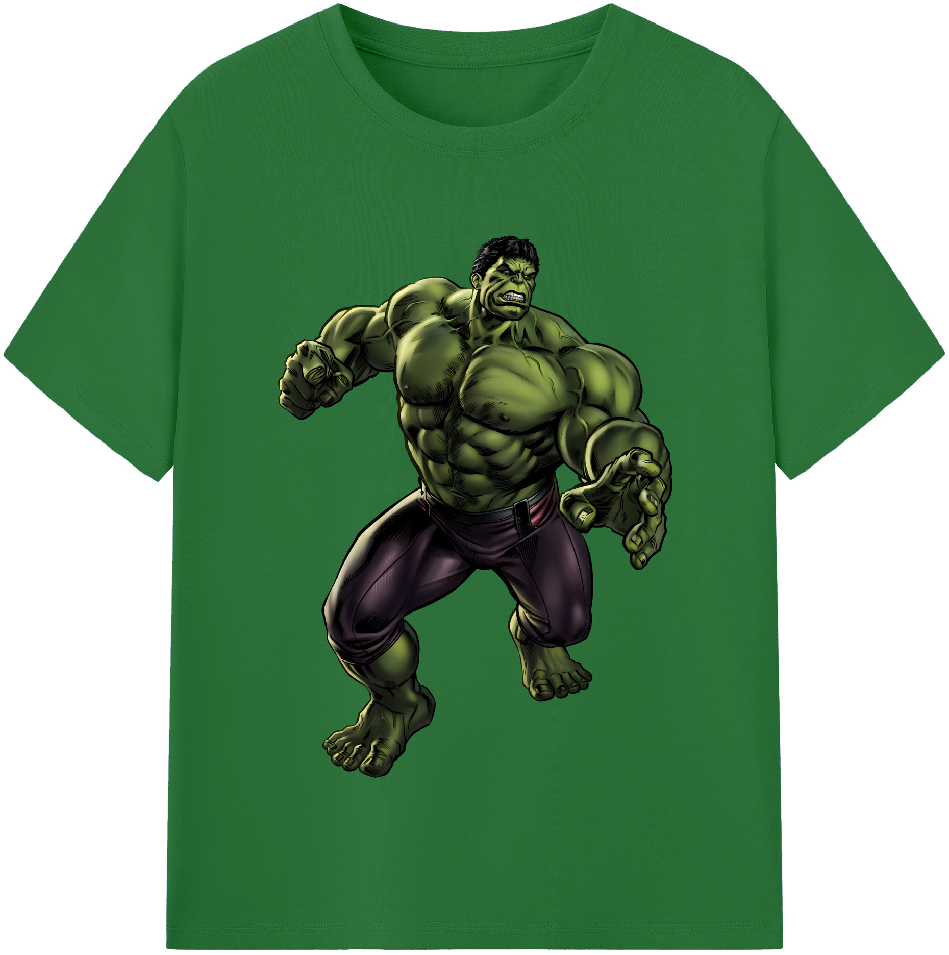 （画像用） アベンジャーズ The Avengers 綿100％半袖Tシャツ（フロントプリント）