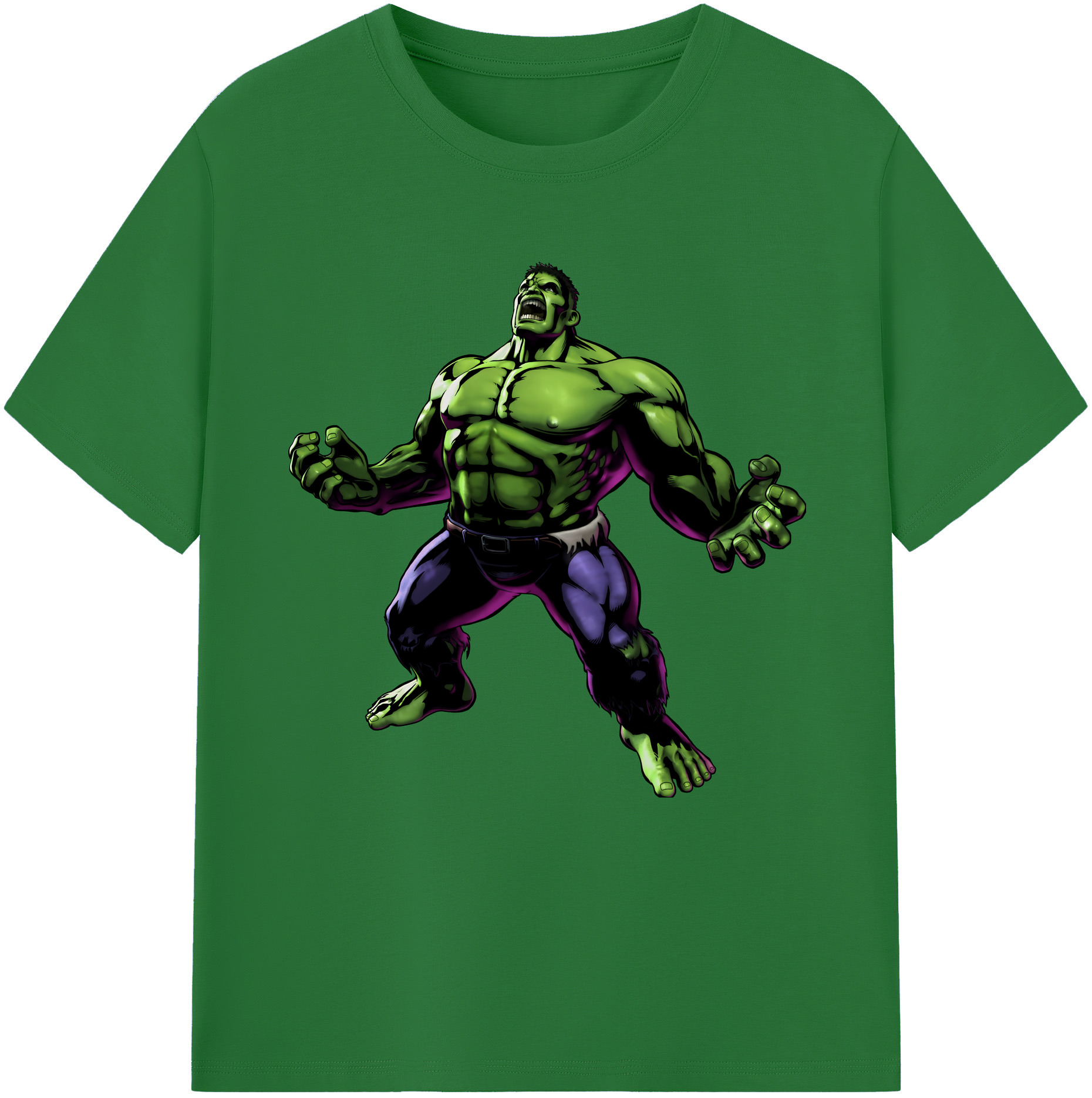 （画像用） アベンジャーズ The Avengers 綿100％半袖Tシャツ（フロントプリント）