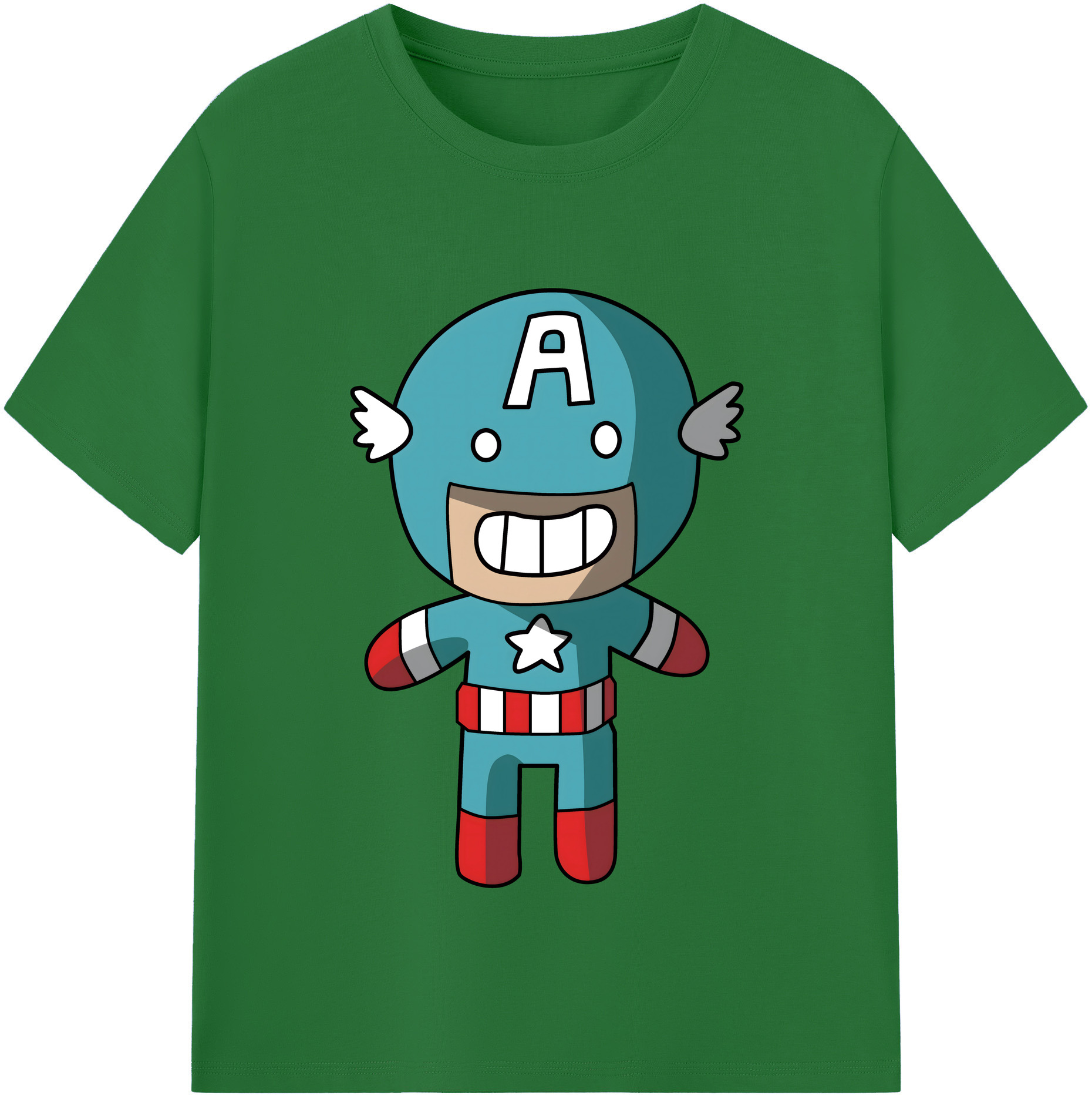 （画像用） アベンジャーズ The Avengers 綿100％半袖Tシャツ（フロントプリント）