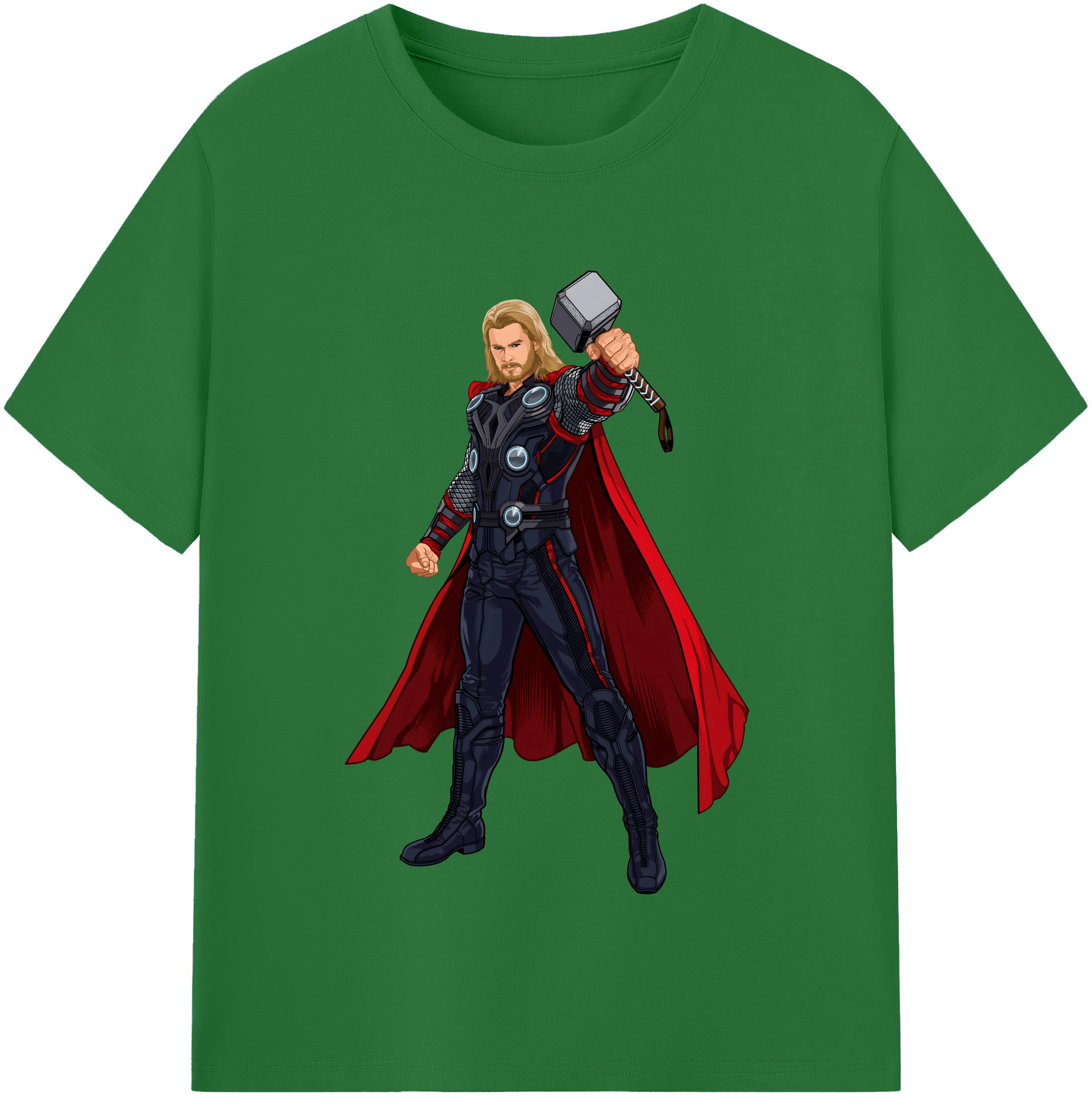 （画像用） アベンジャーズ The Avengers 綿100％半袖Tシャツ（フロントプリント）
