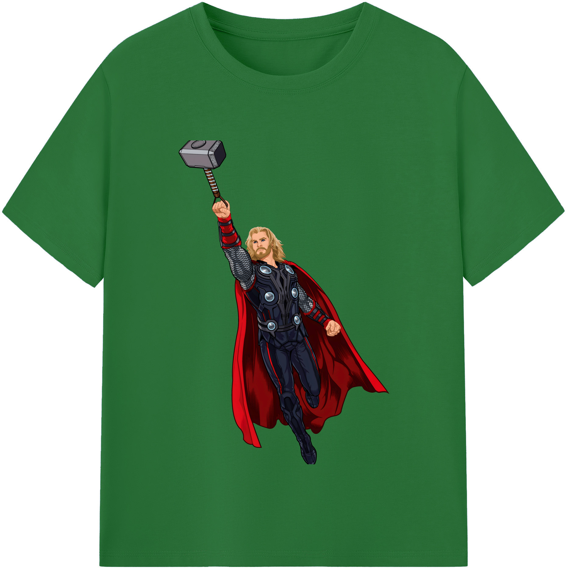 （画像用） アベンジャーズ The Avengers 綿100％半袖Tシャツ（フロントプリント）