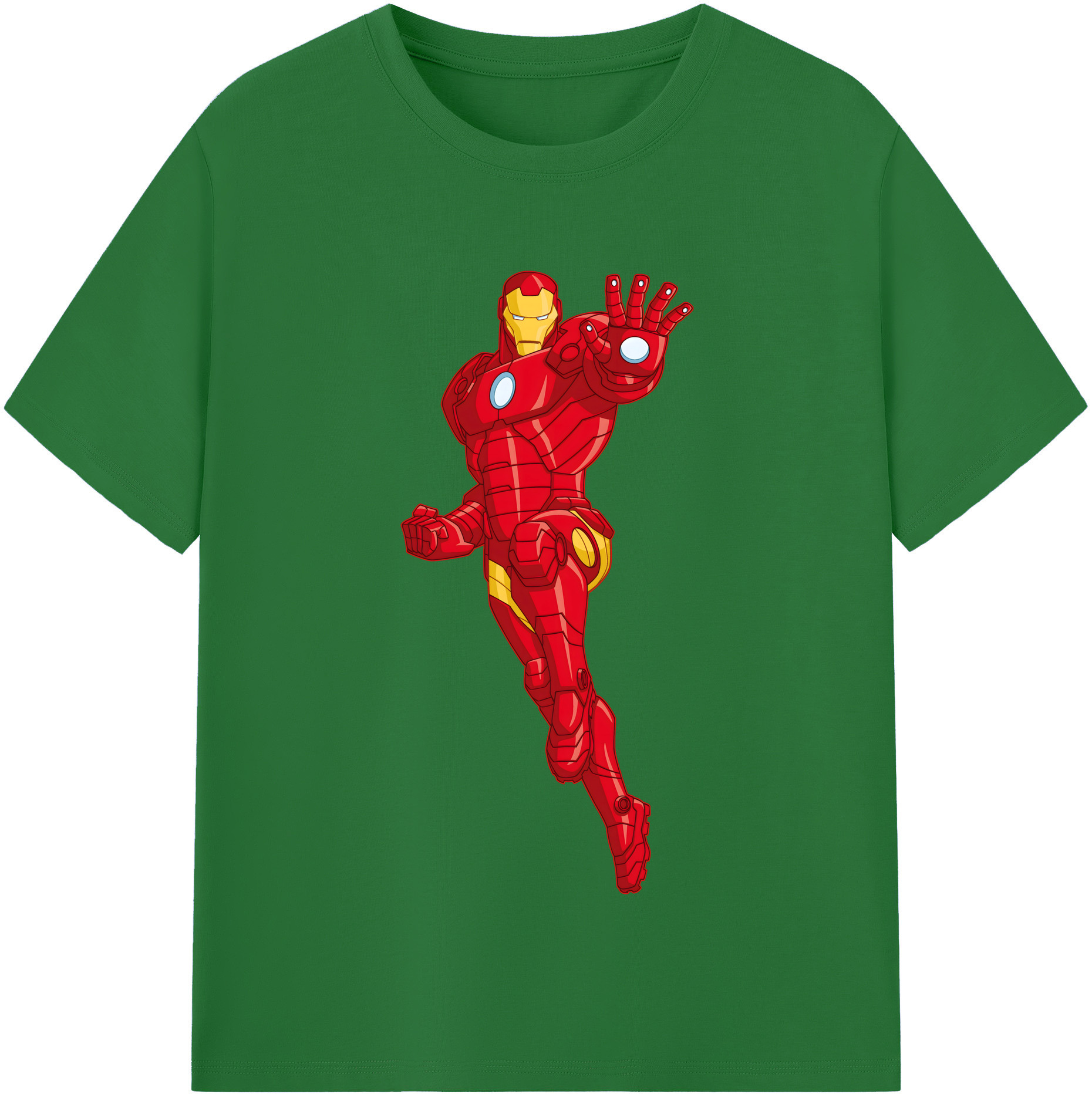 （画像用） アベンジャーズ The Avengers 綿100％半袖Tシャツ（フロントプリント）