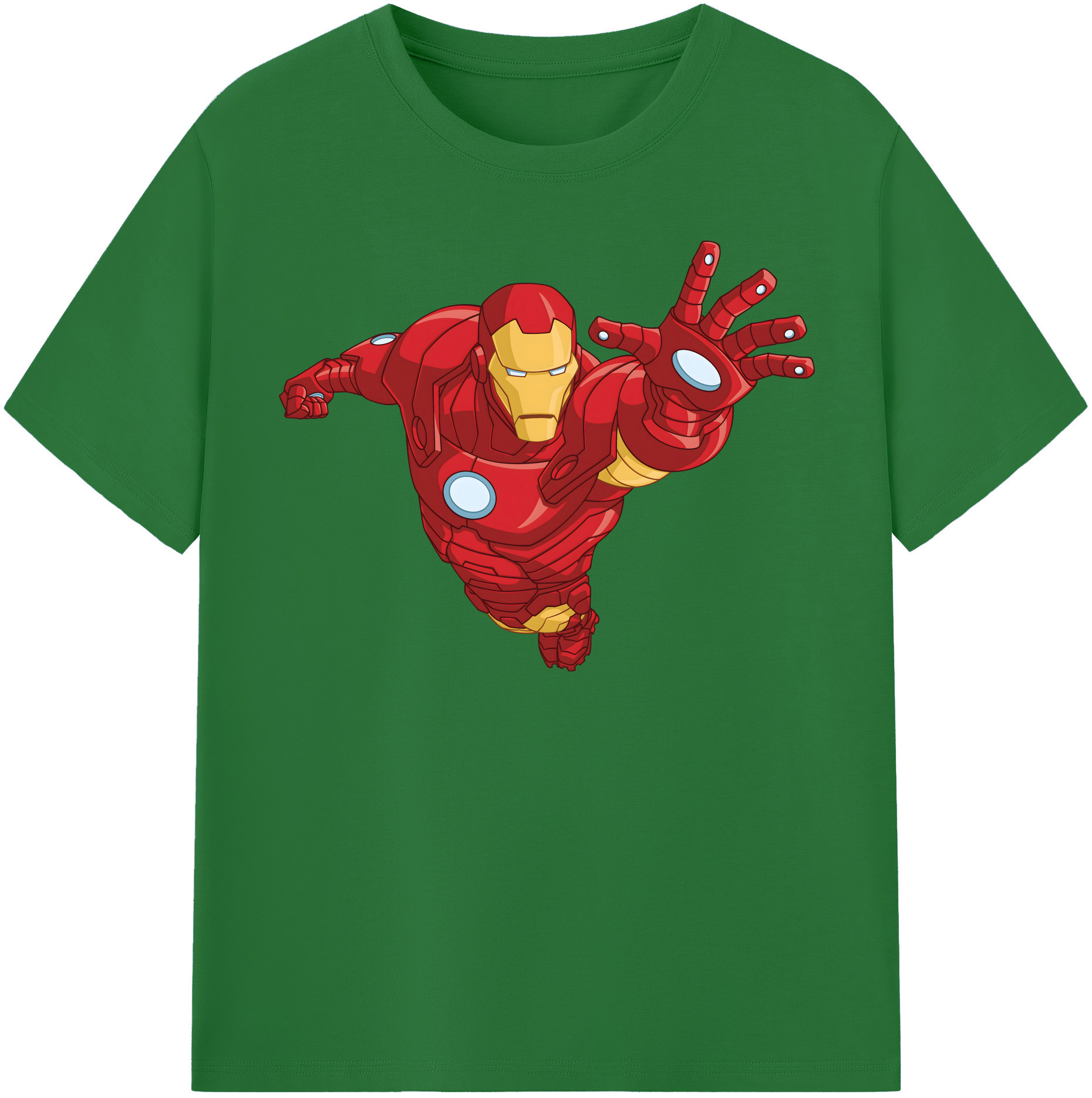 （画像用） アベンジャーズ The Avengers 綿100％半袖Tシャツ（フロントプリント）