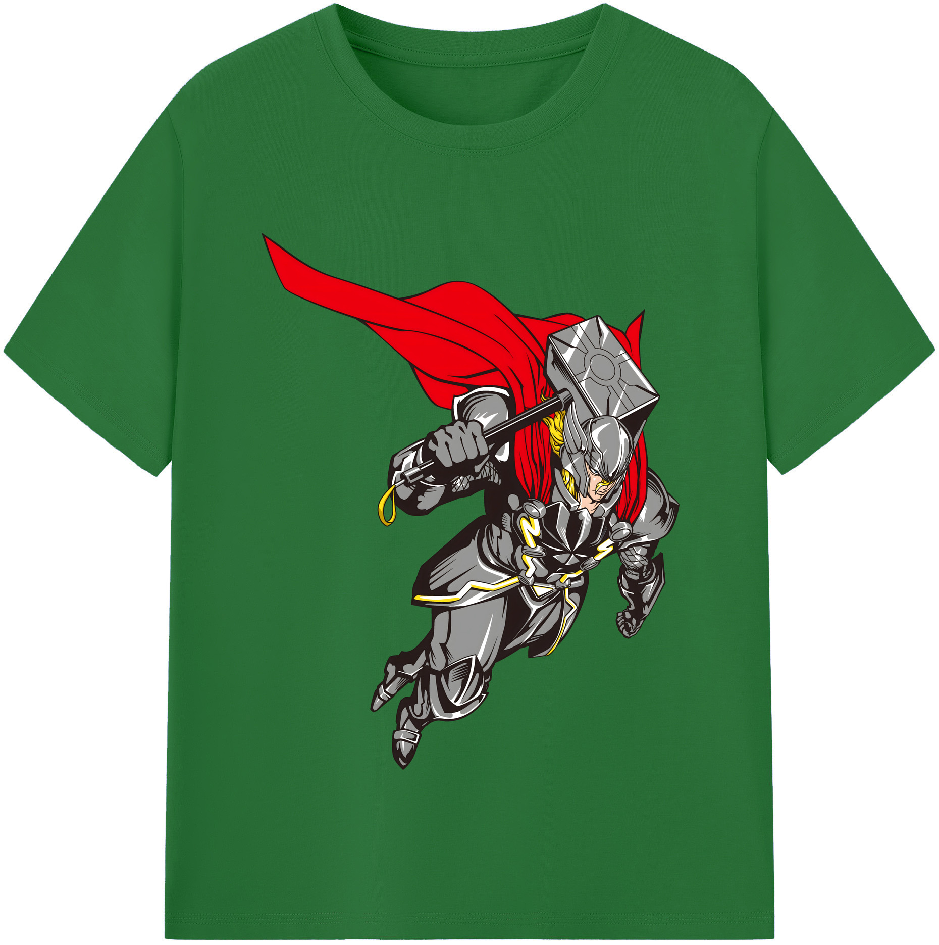 （画像用） アベンジャーズ The Avengers 綿100％半袖Tシャツ（フロントプリント）