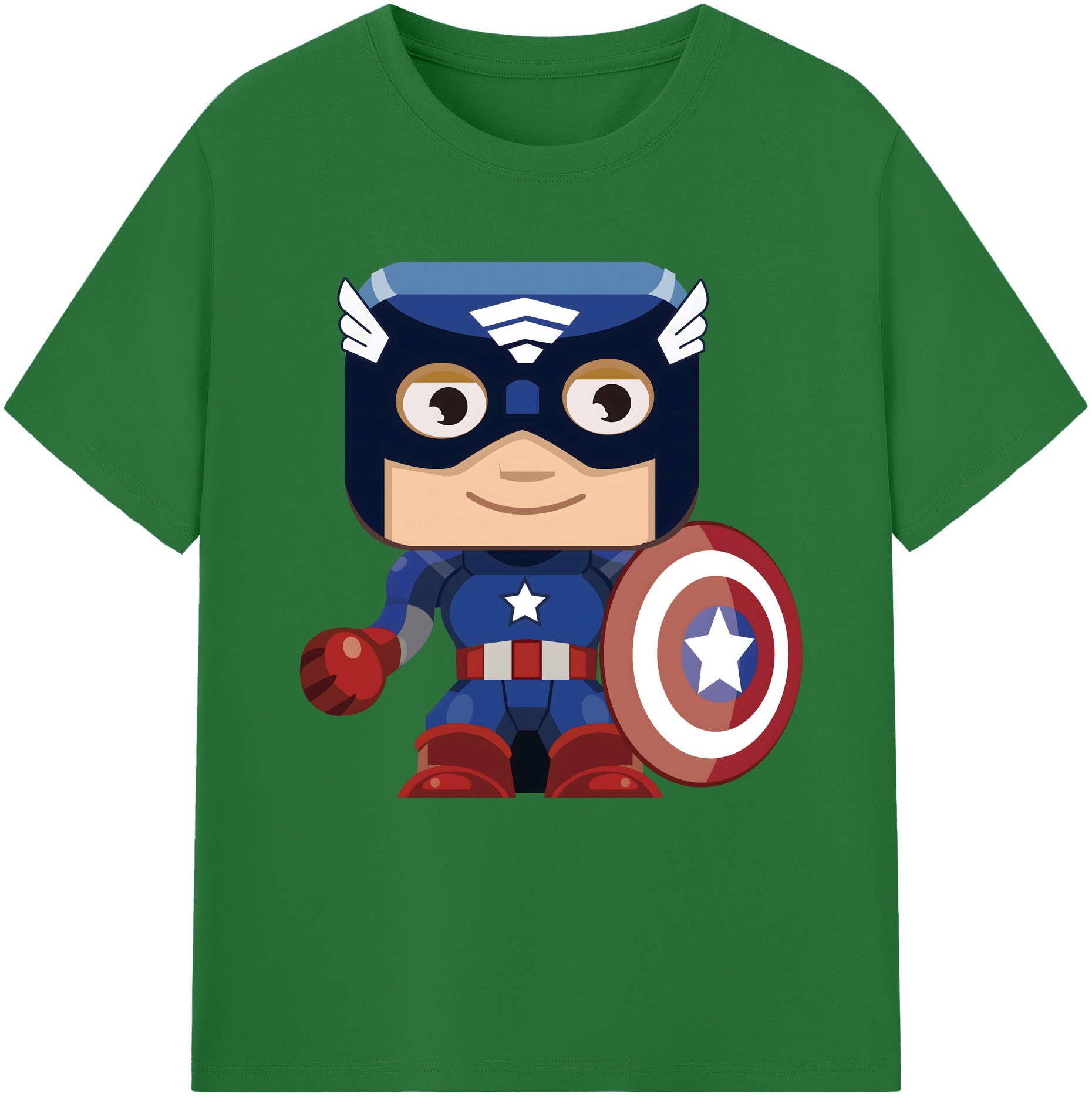 （画像用） アベンジャーズ The Avengers 綿100％半袖Tシャツ（フロントプリント）