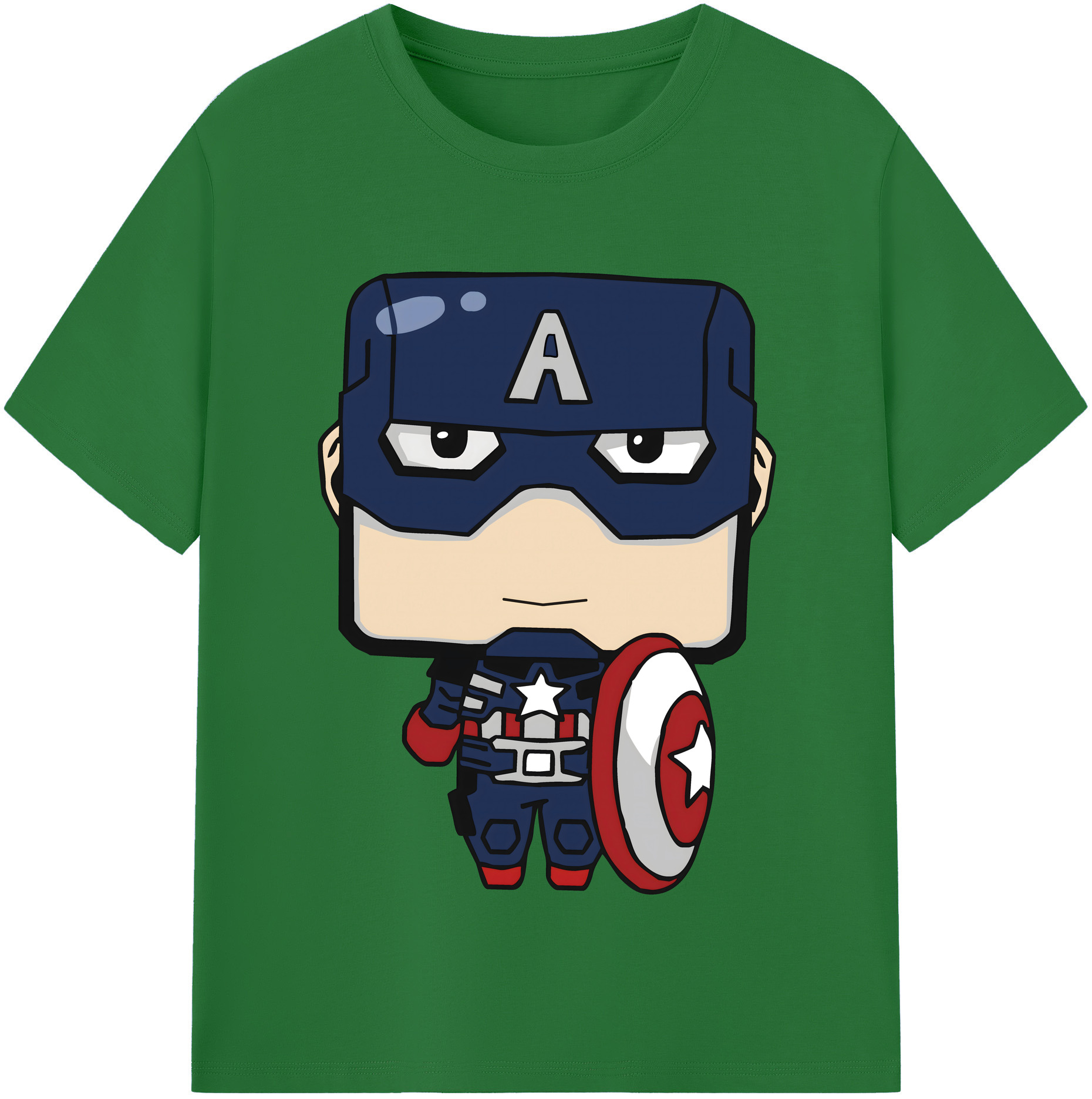 （画像用） アベンジャーズ The Avengers 綿100％半袖Tシャツ（フロントプリント）