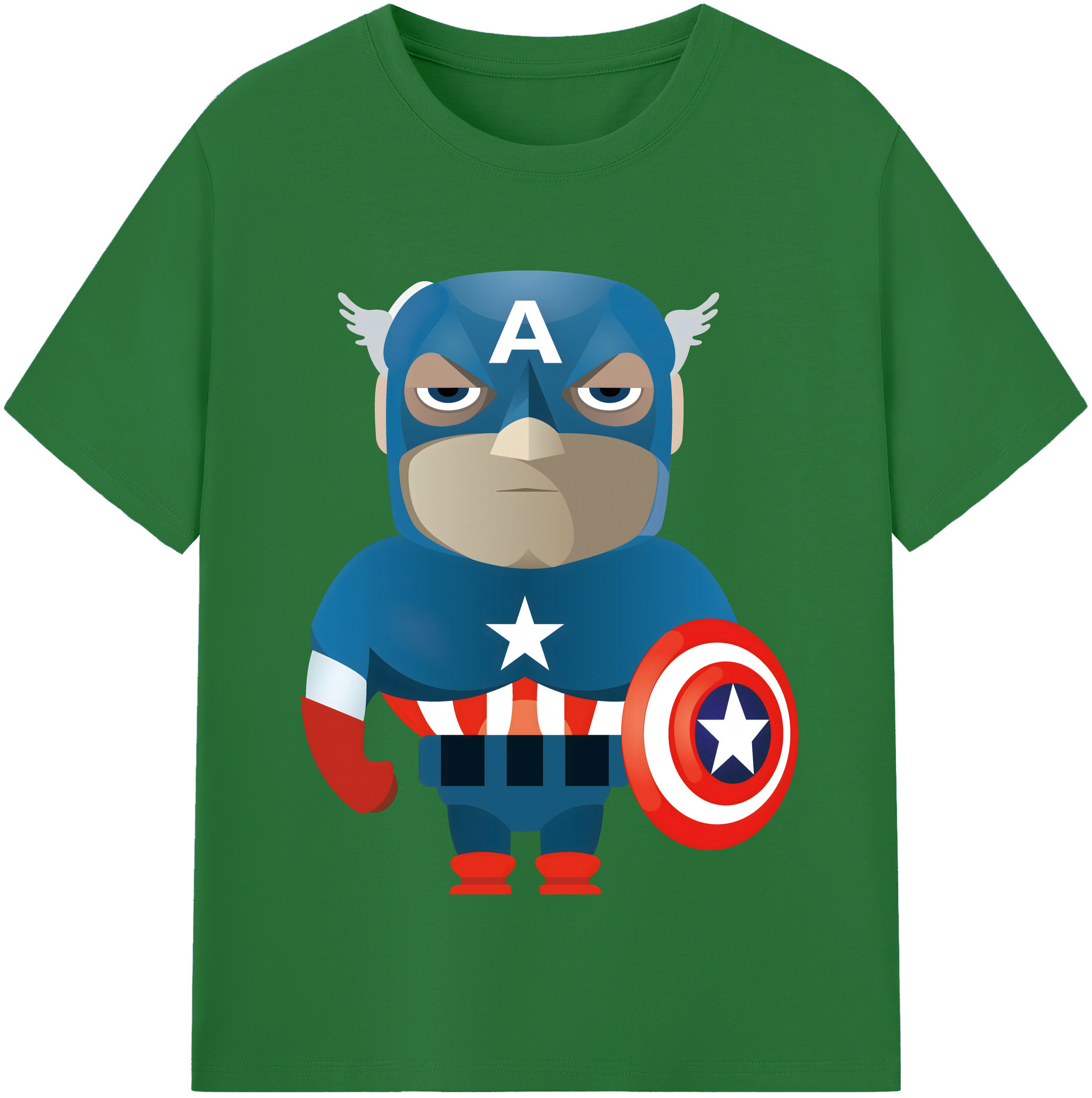 （画像用） アベンジャーズ The Avengers 綿100％半袖Tシャツ（フロントプリント）