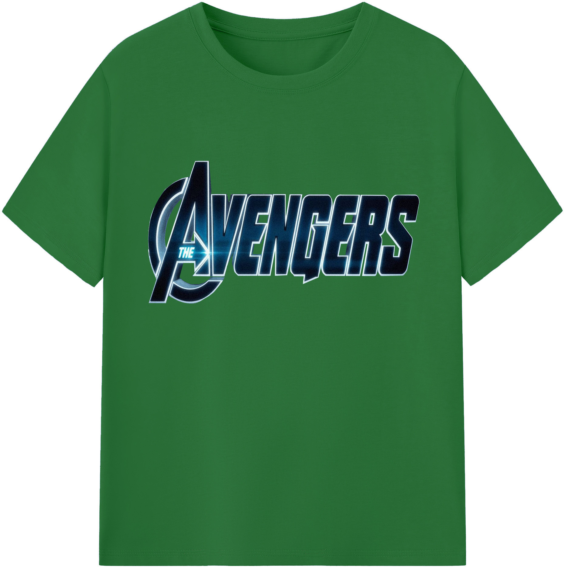 （画像用） アベンジャーズ The Avengers 綿100％半袖Tシャツ（フロントプリント）