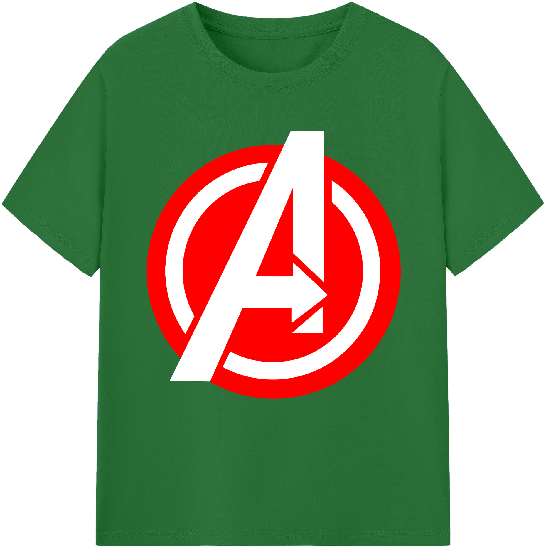 （画像用） アベンジャーズ The Avengers 綿100％半袖Tシャツ（フロントプリント）