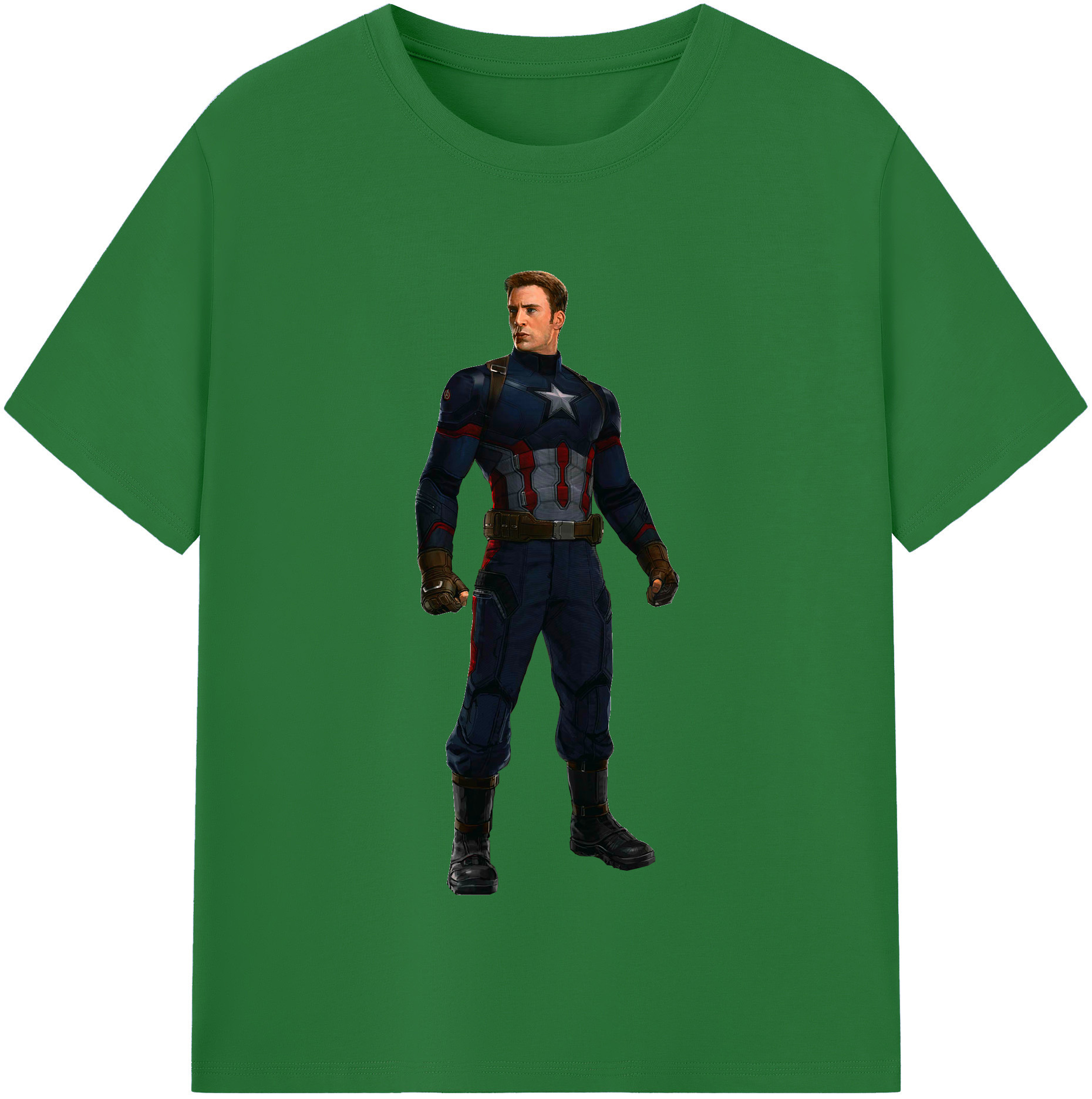 （画像用） アベンジャーズ The Avengers 綿100％半袖Tシャツ（フロントプリント）