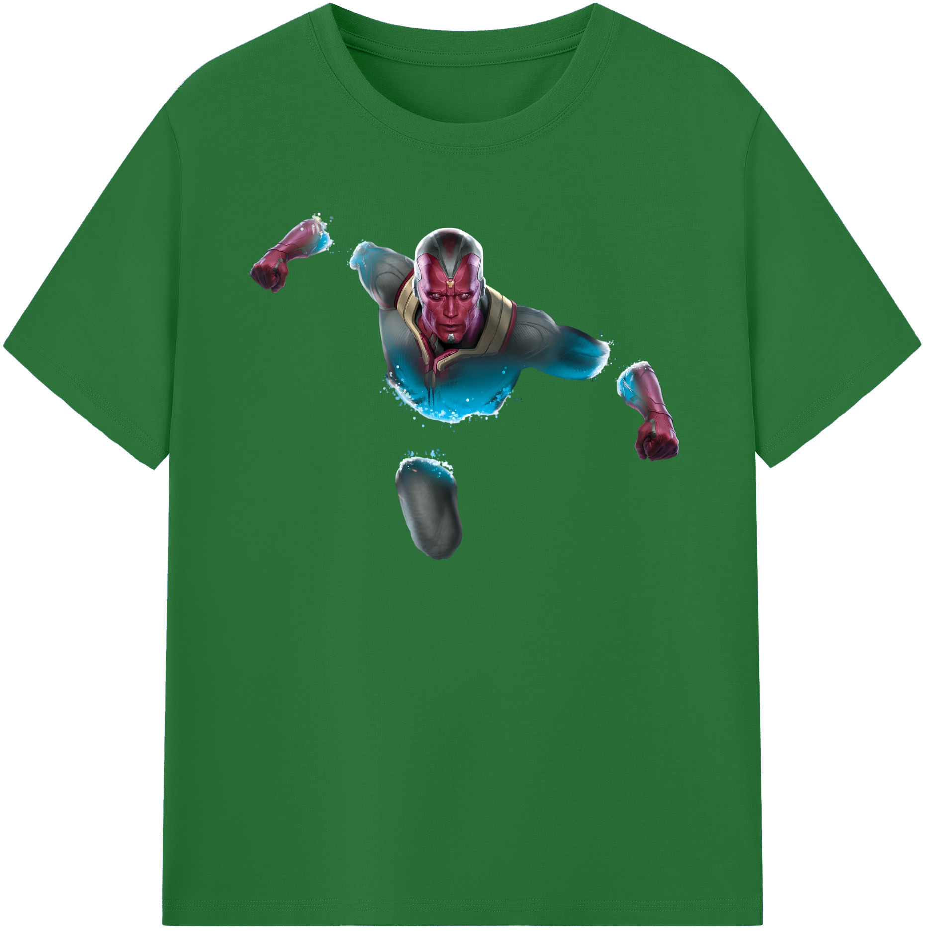 （画像用） アベンジャーズ The Avengers 綿100％半袖Tシャツ（フロントプリント）