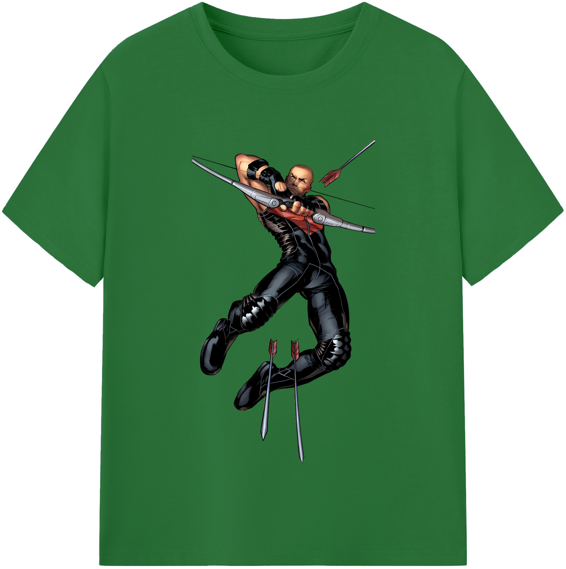 （画像用） アベンジャーズ The Avengers 綿100％半袖Tシャツ（フロントプリント）