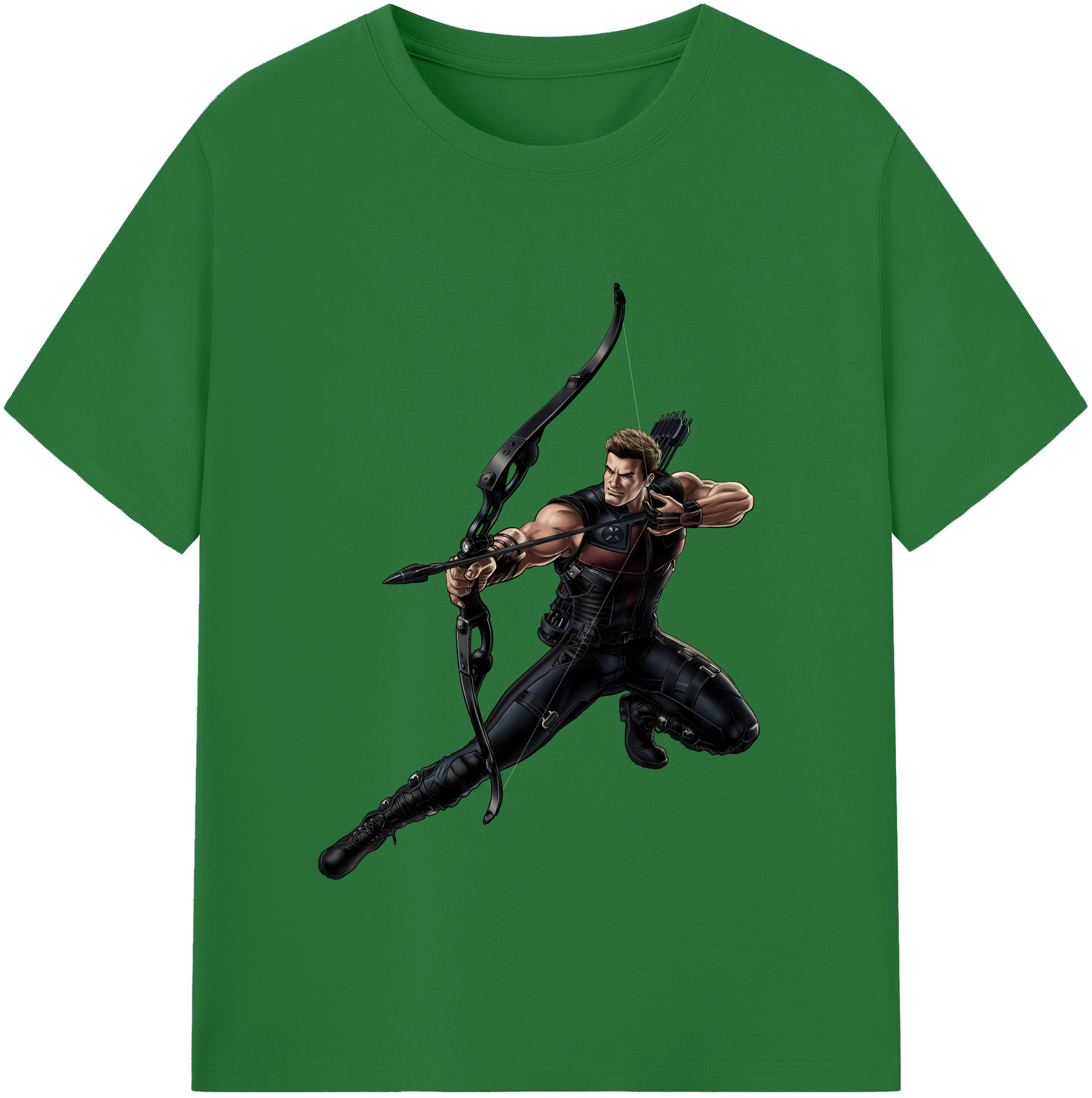 （画像用） アベンジャーズ The Avengers 綿100％半袖Tシャツ（フロントプリント）