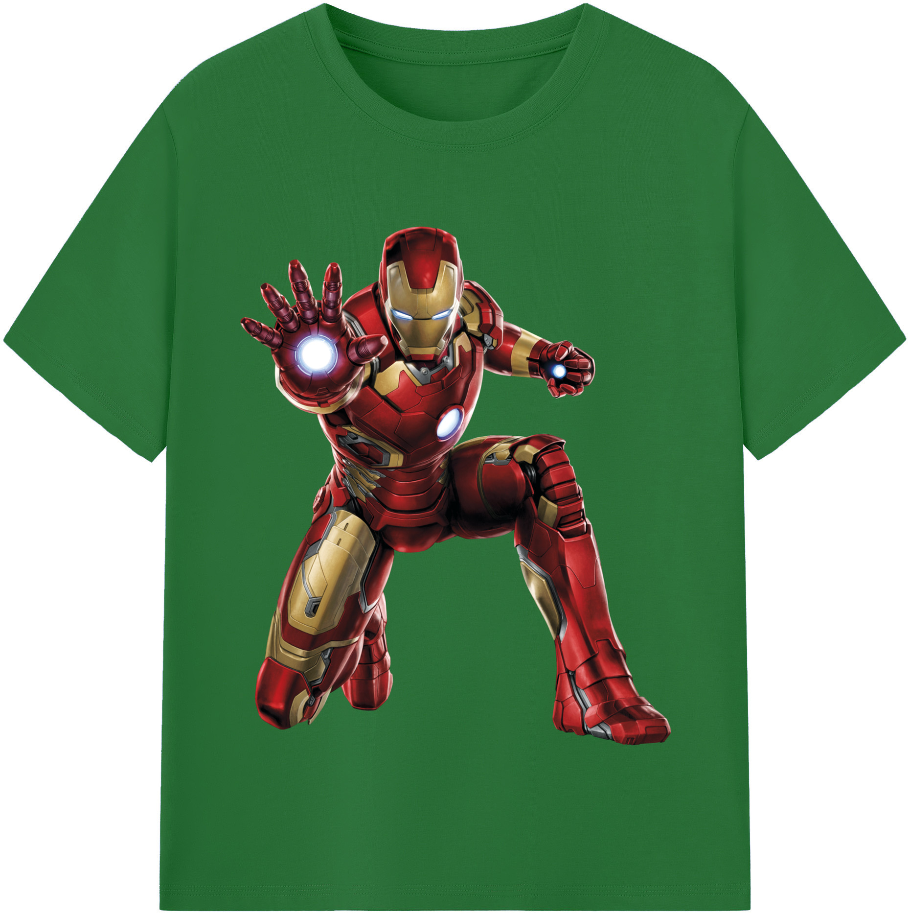 （画像用） アベンジャーズ The Avengers 綿100％半袖Tシャツ（フロントプリント）