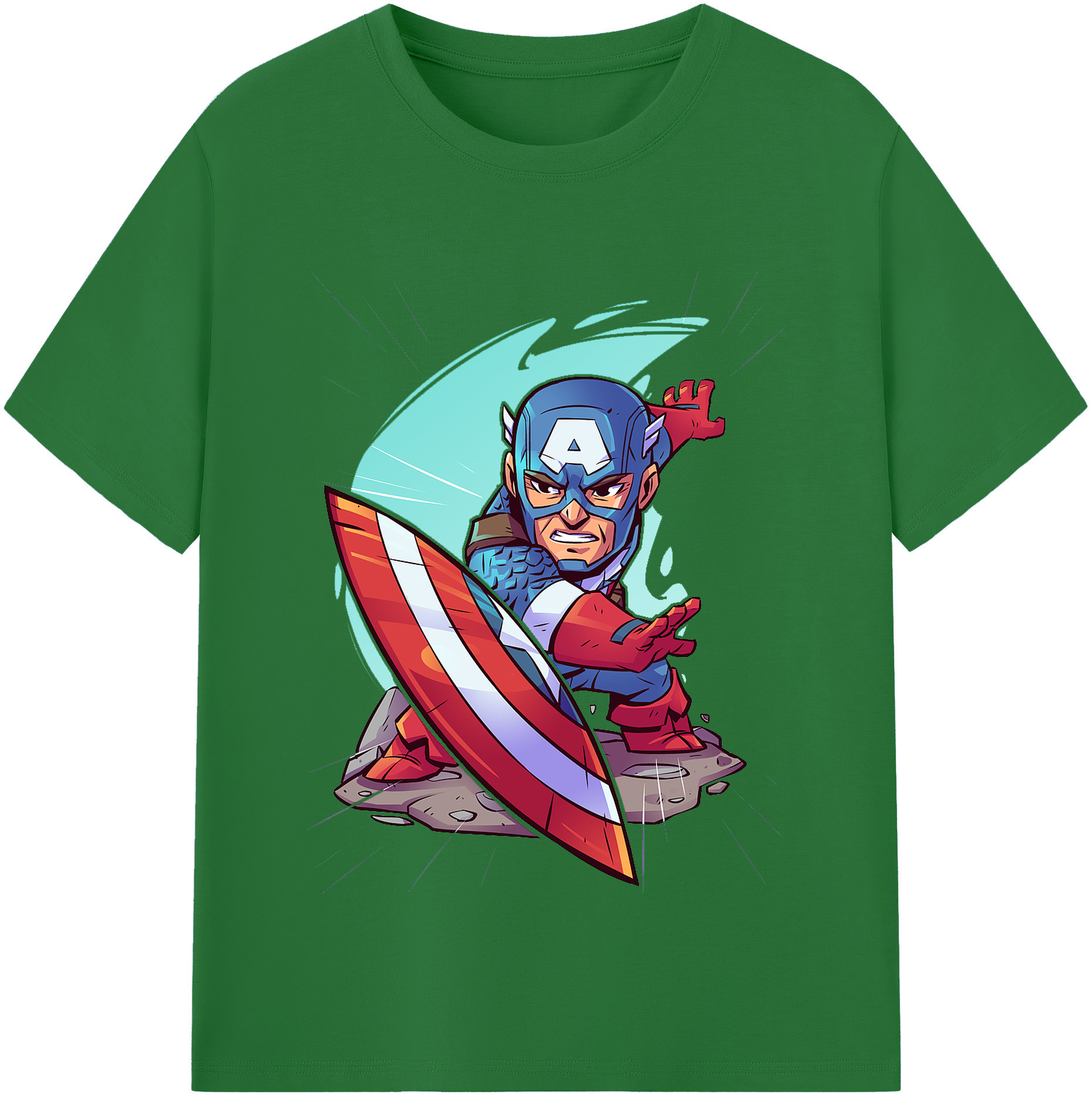 （画像用） アベンジャーズ The Avengers 綿100％半袖Tシャツ（フロントプリント）