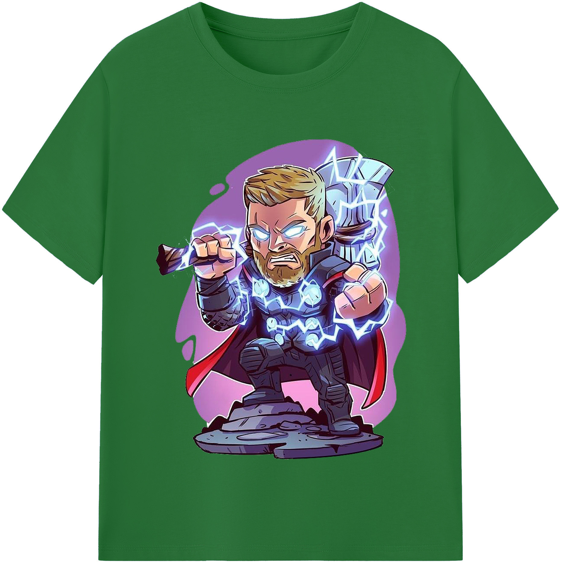 （画像用） アベンジャーズ The Avengers 綿100％半袖Tシャツ（フロントプリント）
